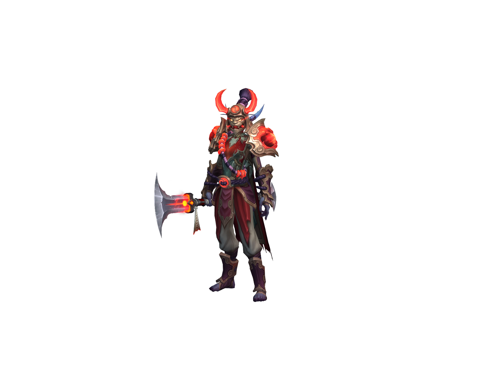 Fallennight 3D character render