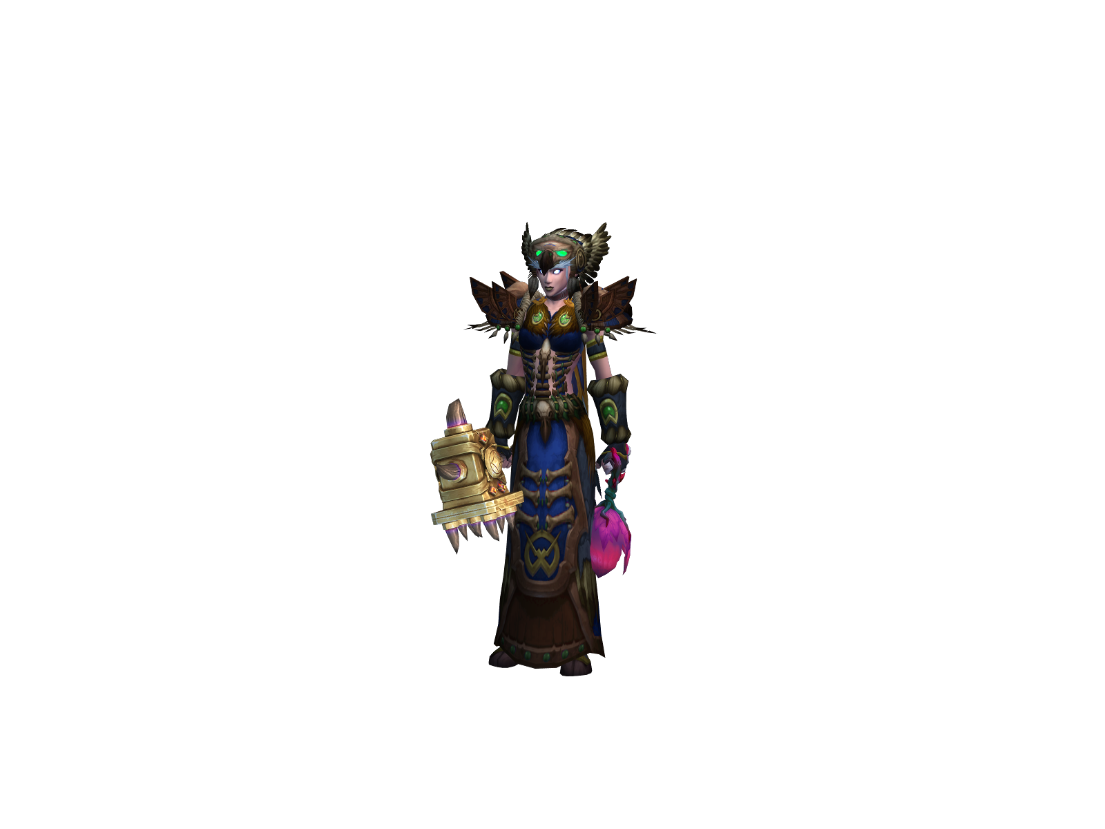 Tokrasen 3D character render