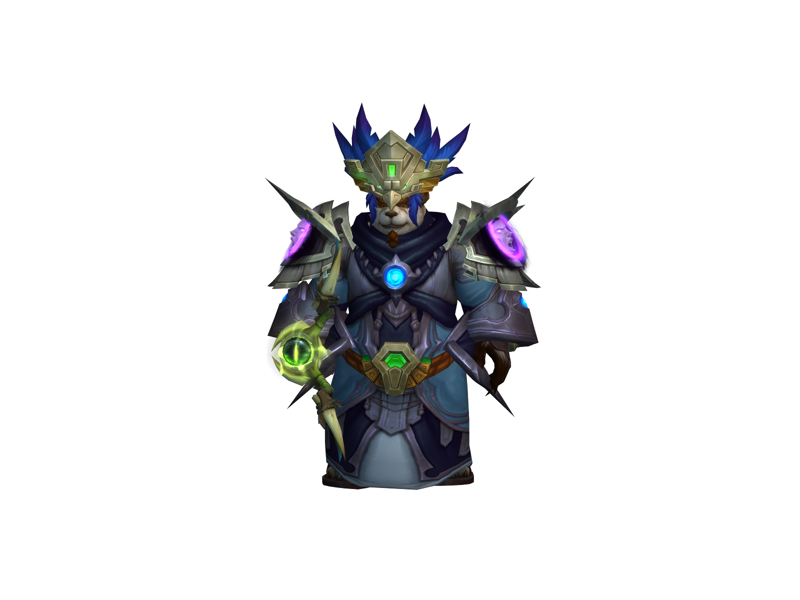 Windpriest 3D character render