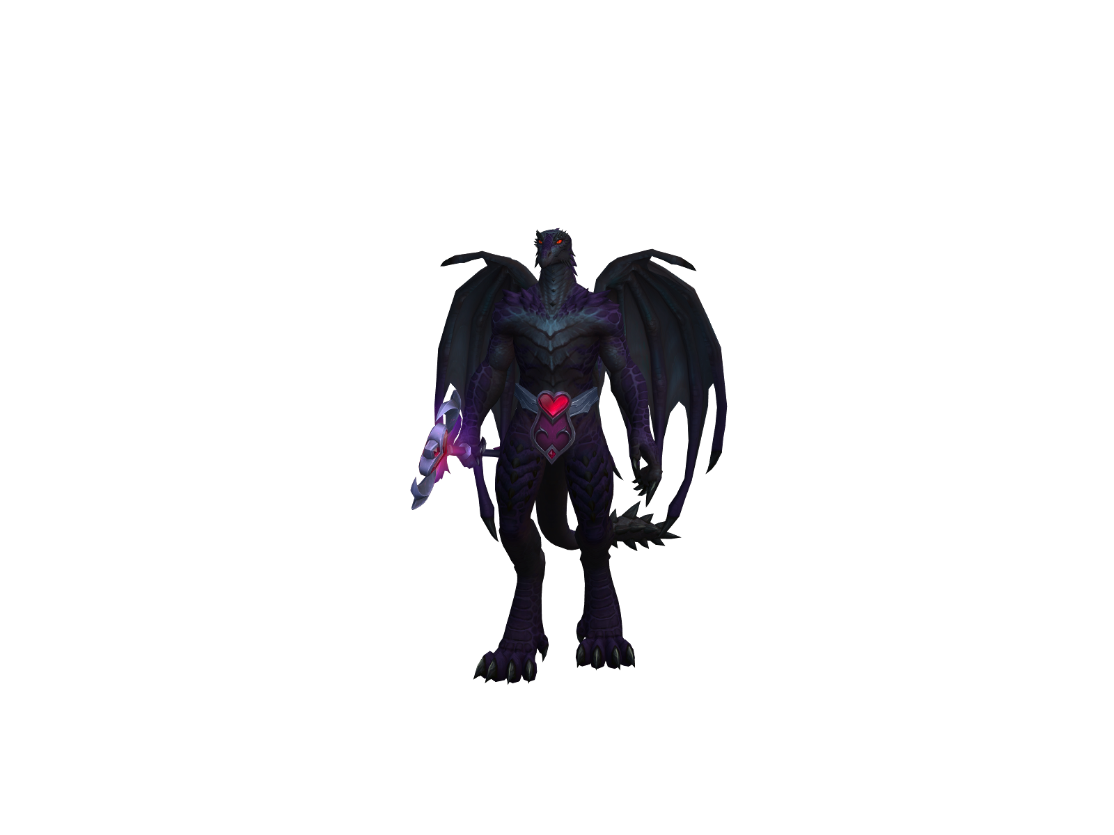 Pauggers 3D character render