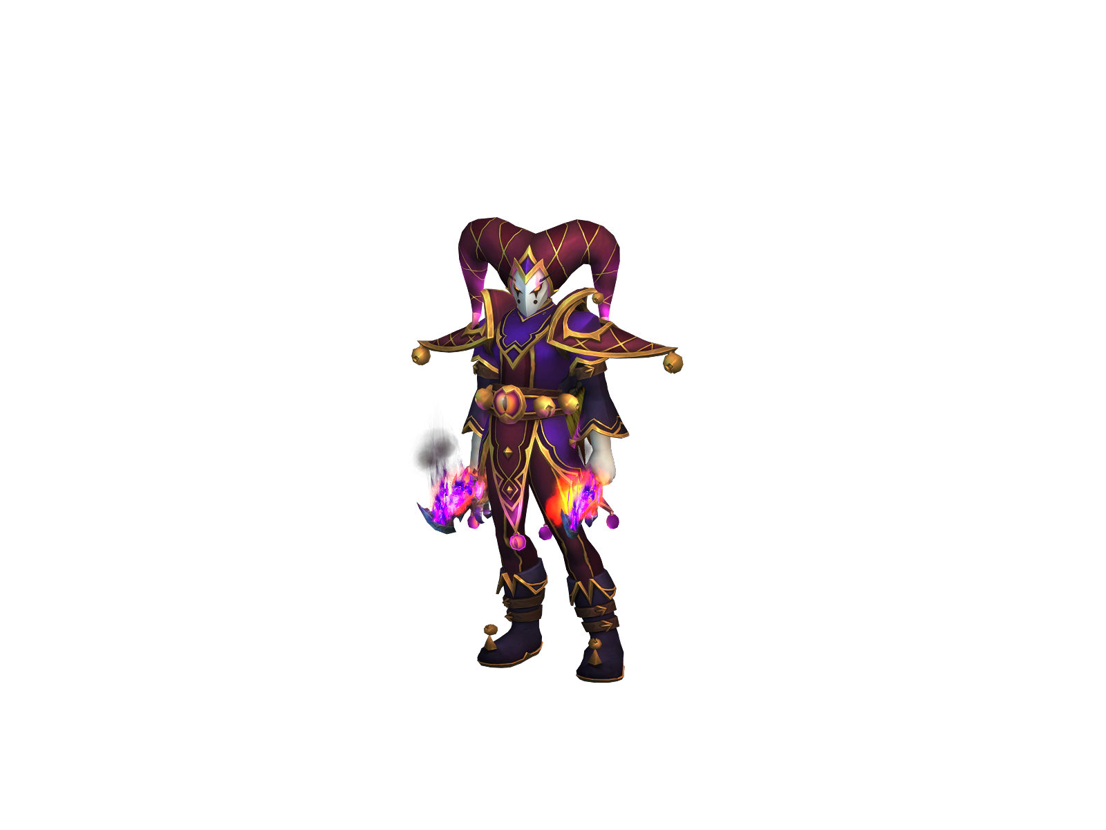 Slashmodius 3D character render