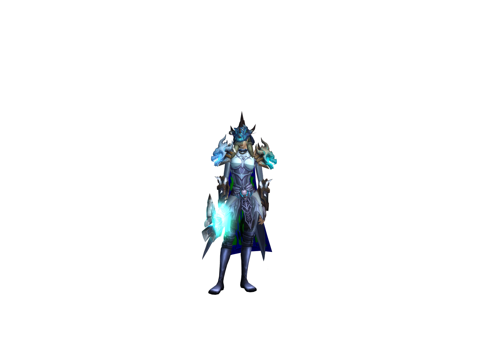 Lucidque 3D character render