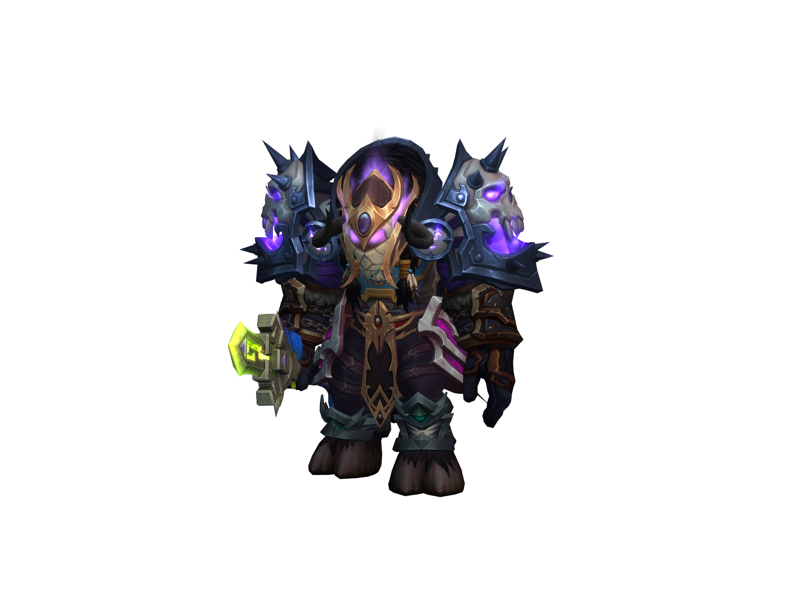 Garomok 3D character render