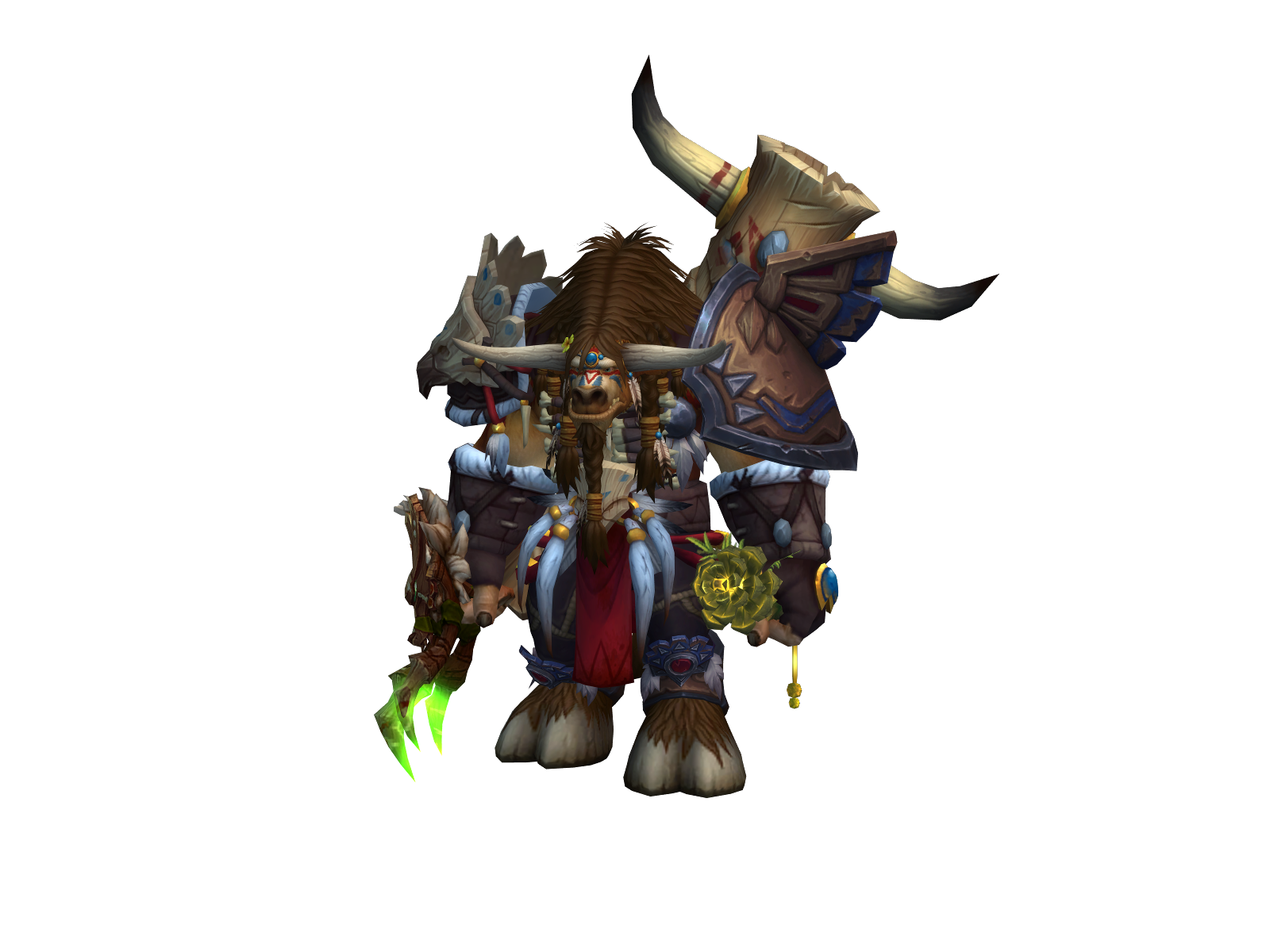 Eloruun 3D character render