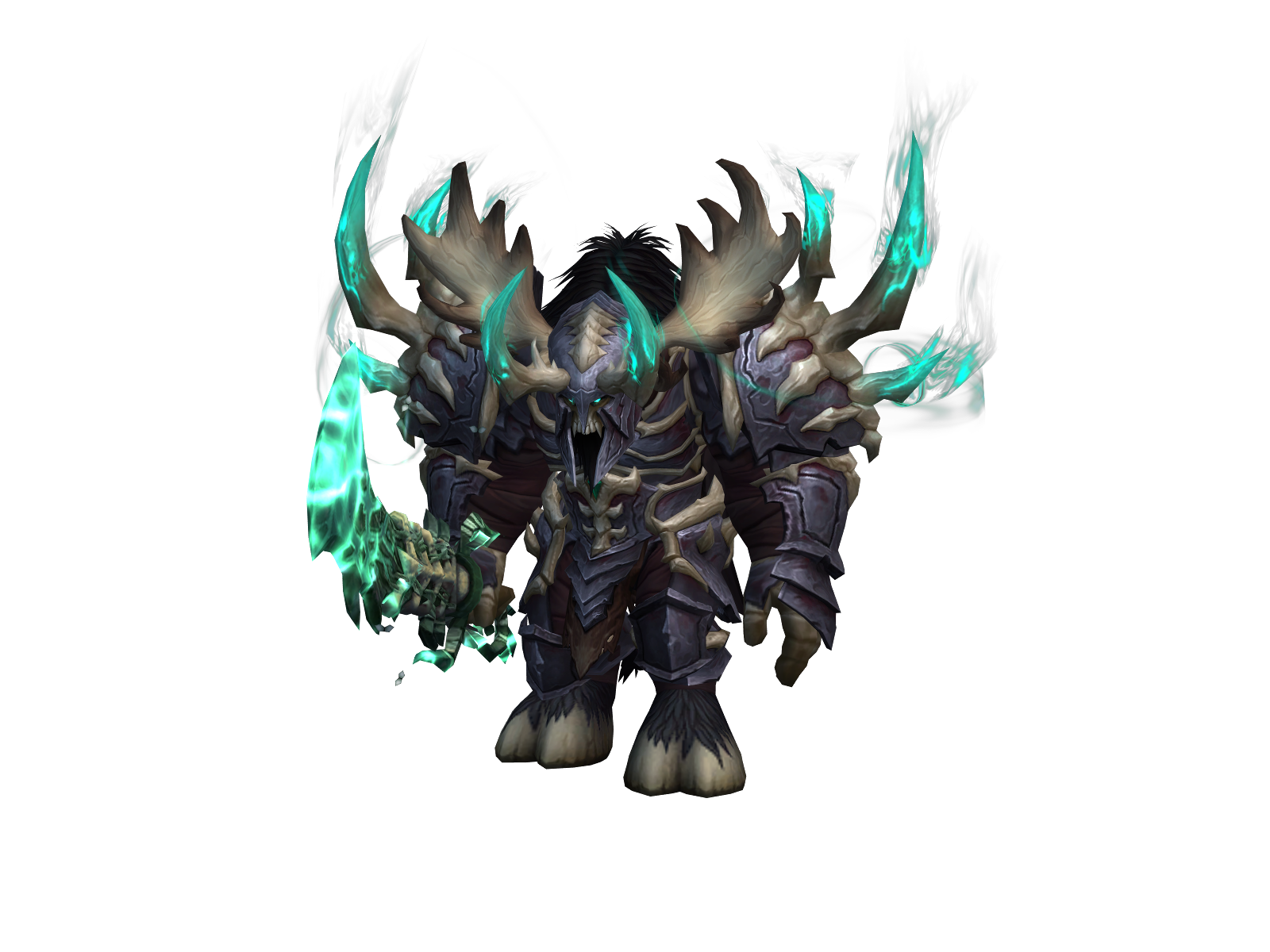 Deadêyês 3D character render