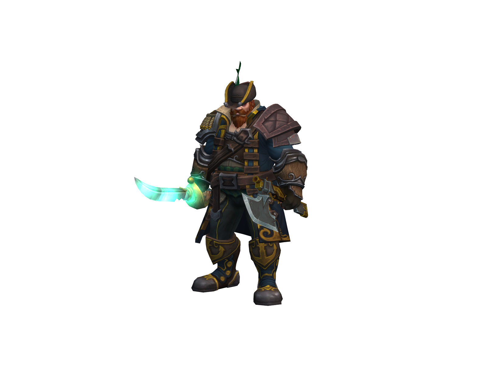 Havelocke 3D character render