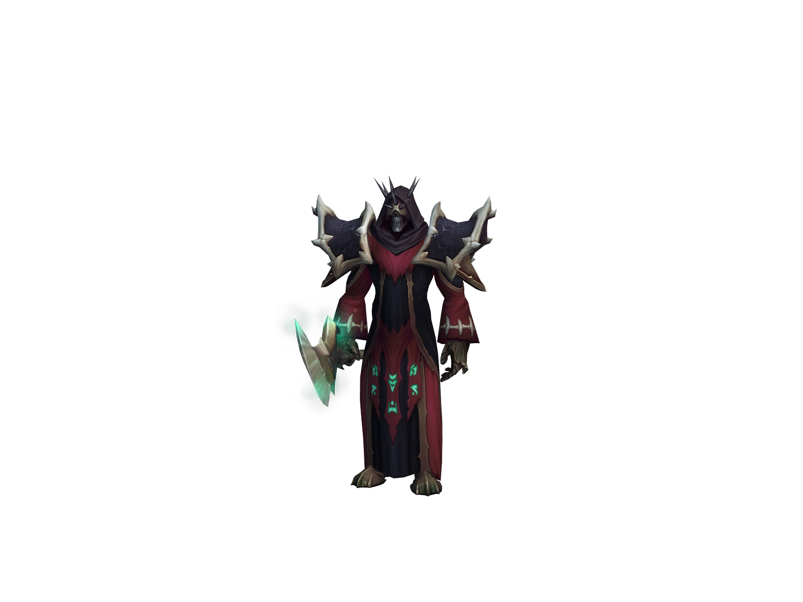 Wraith 3D character render