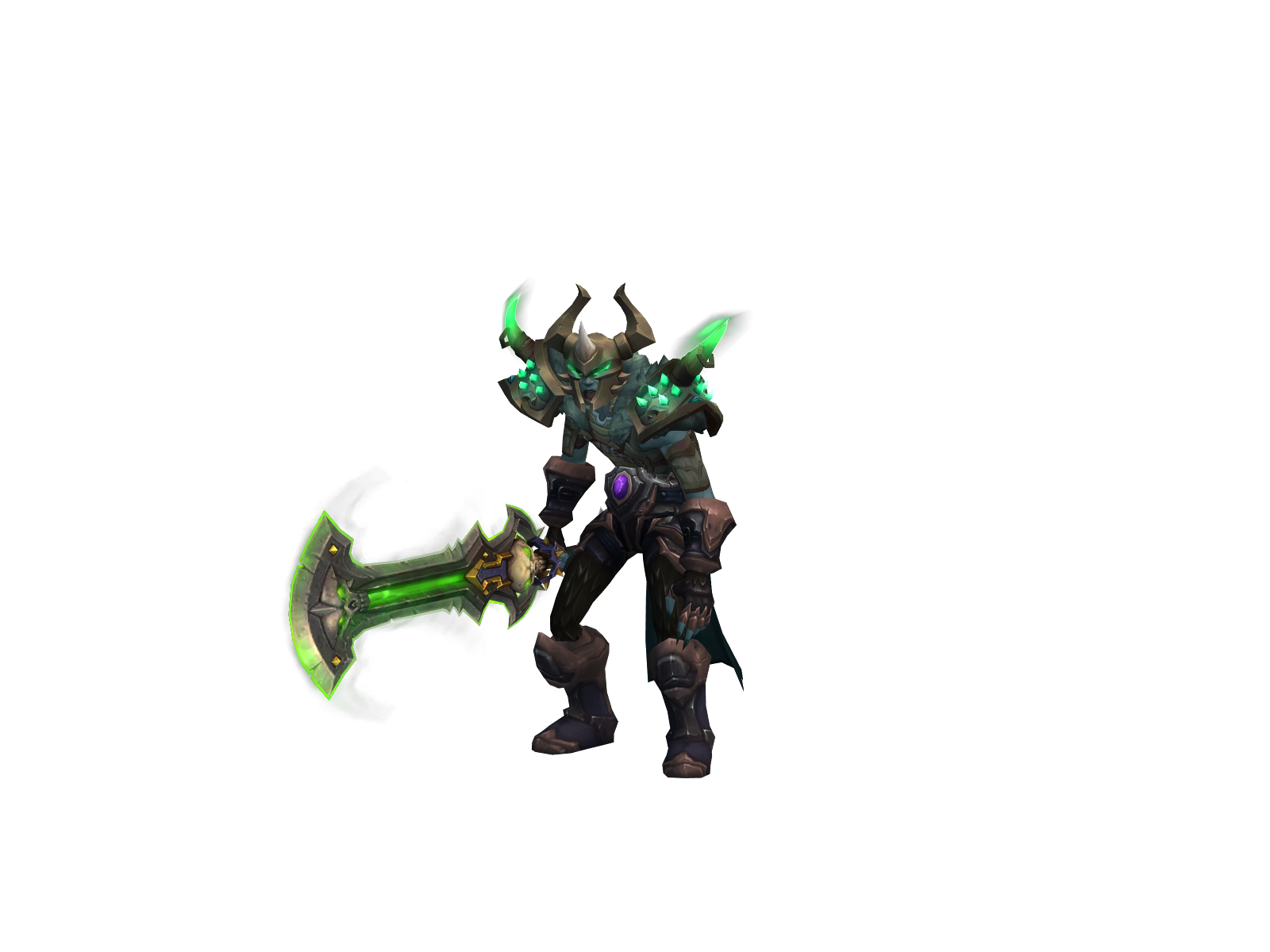 Titamium 3D character render