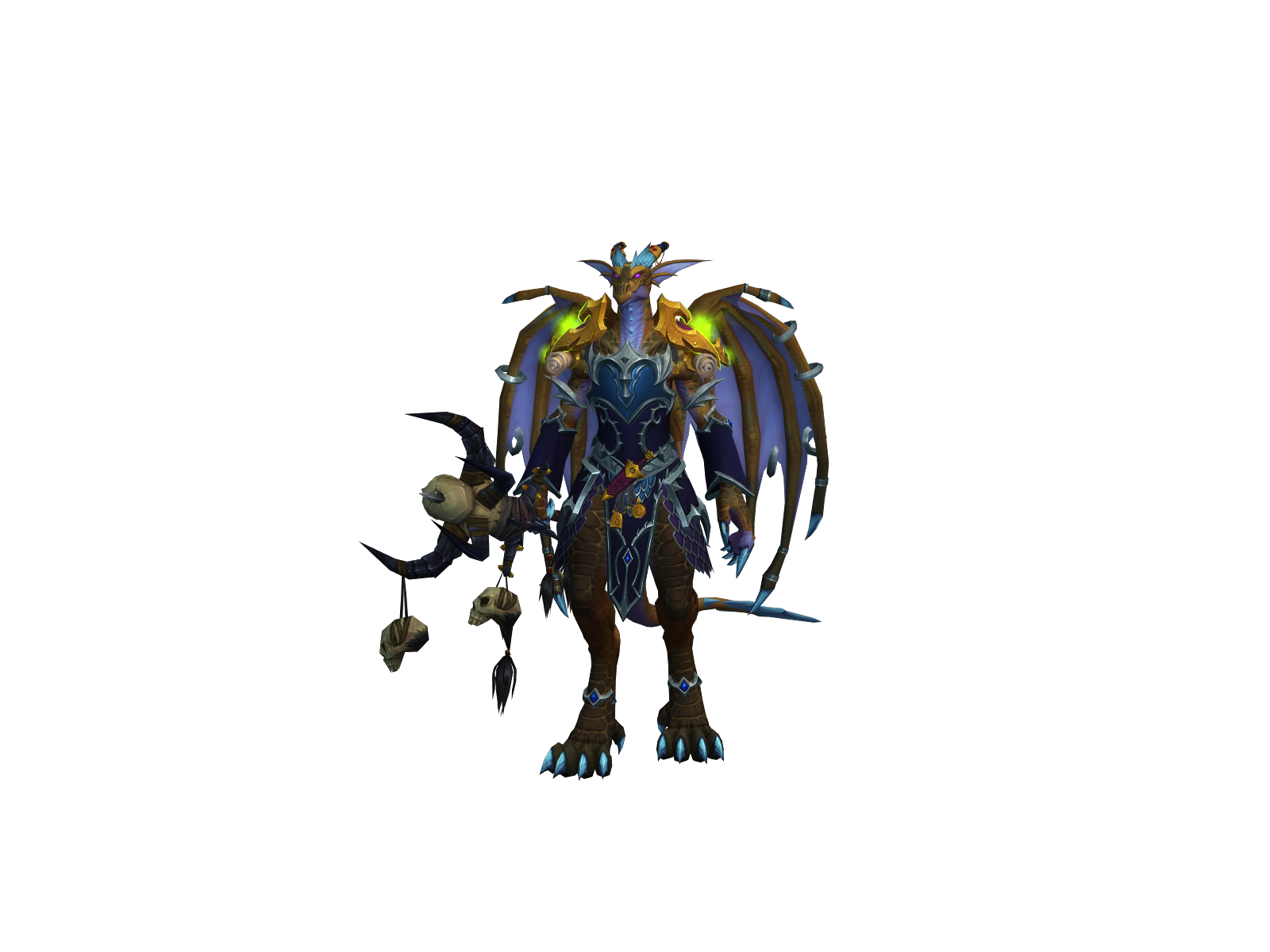 Auphenix 3D character render