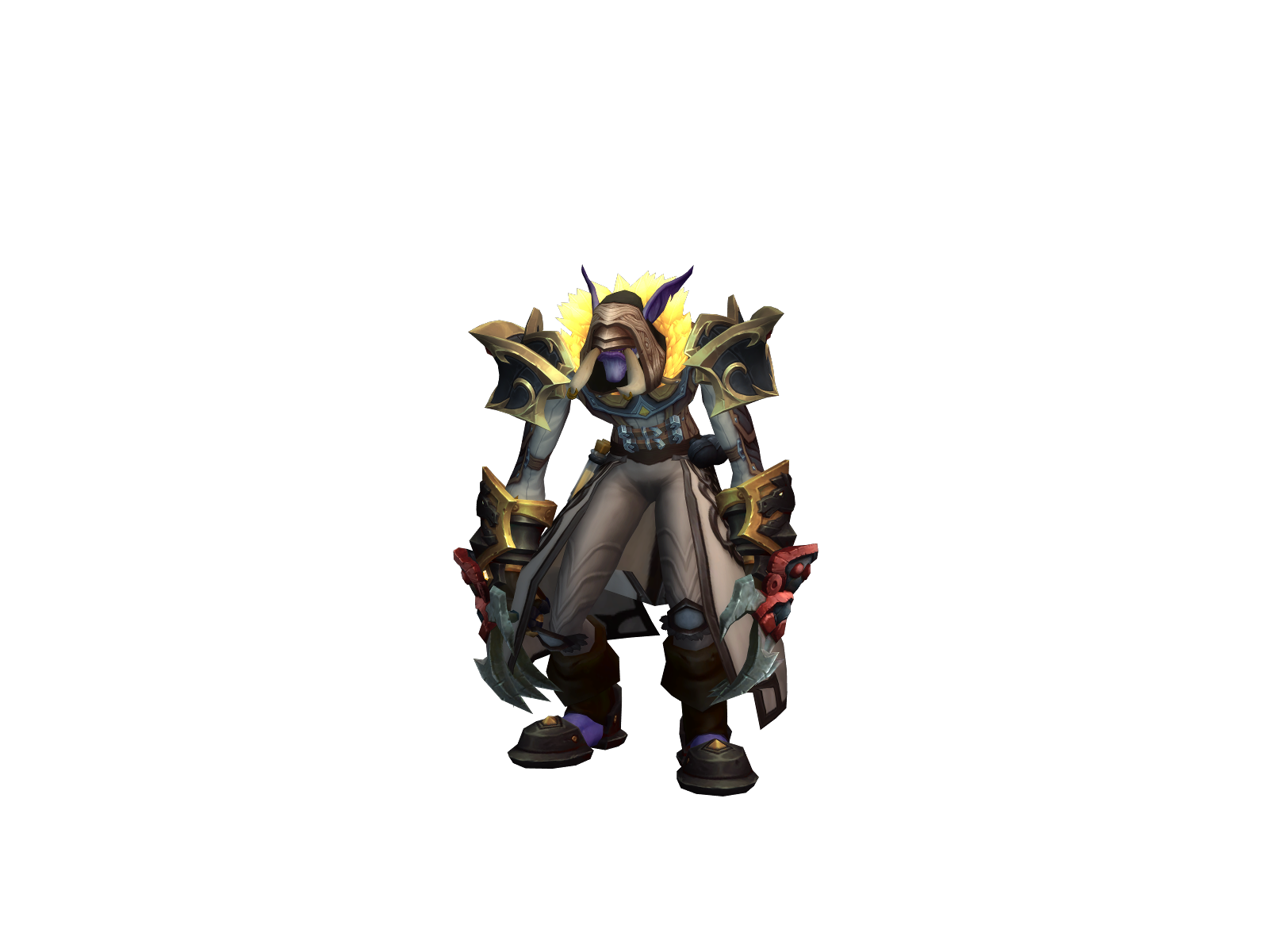 Keywei 3D character render