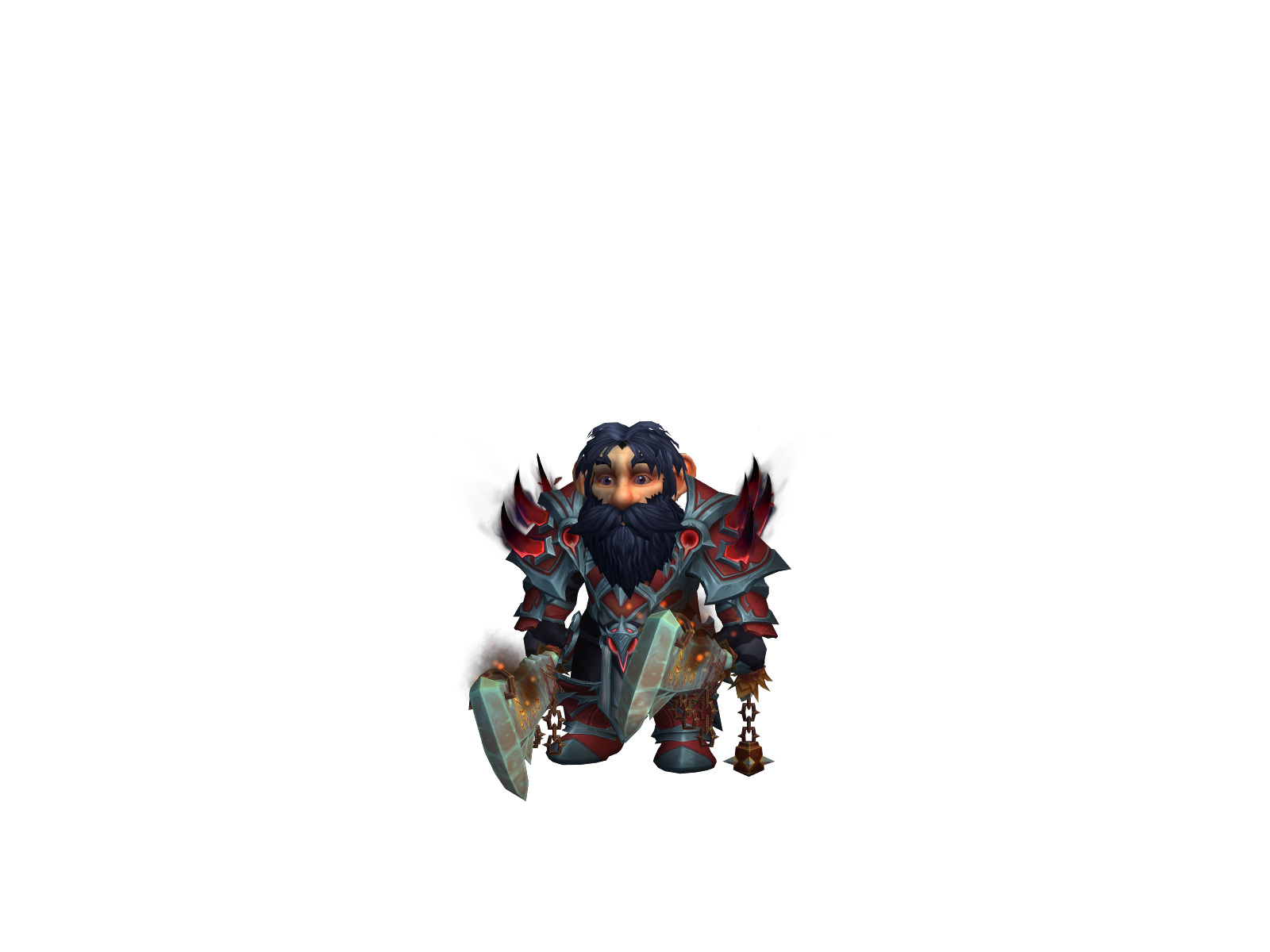 Burz 3D character render
