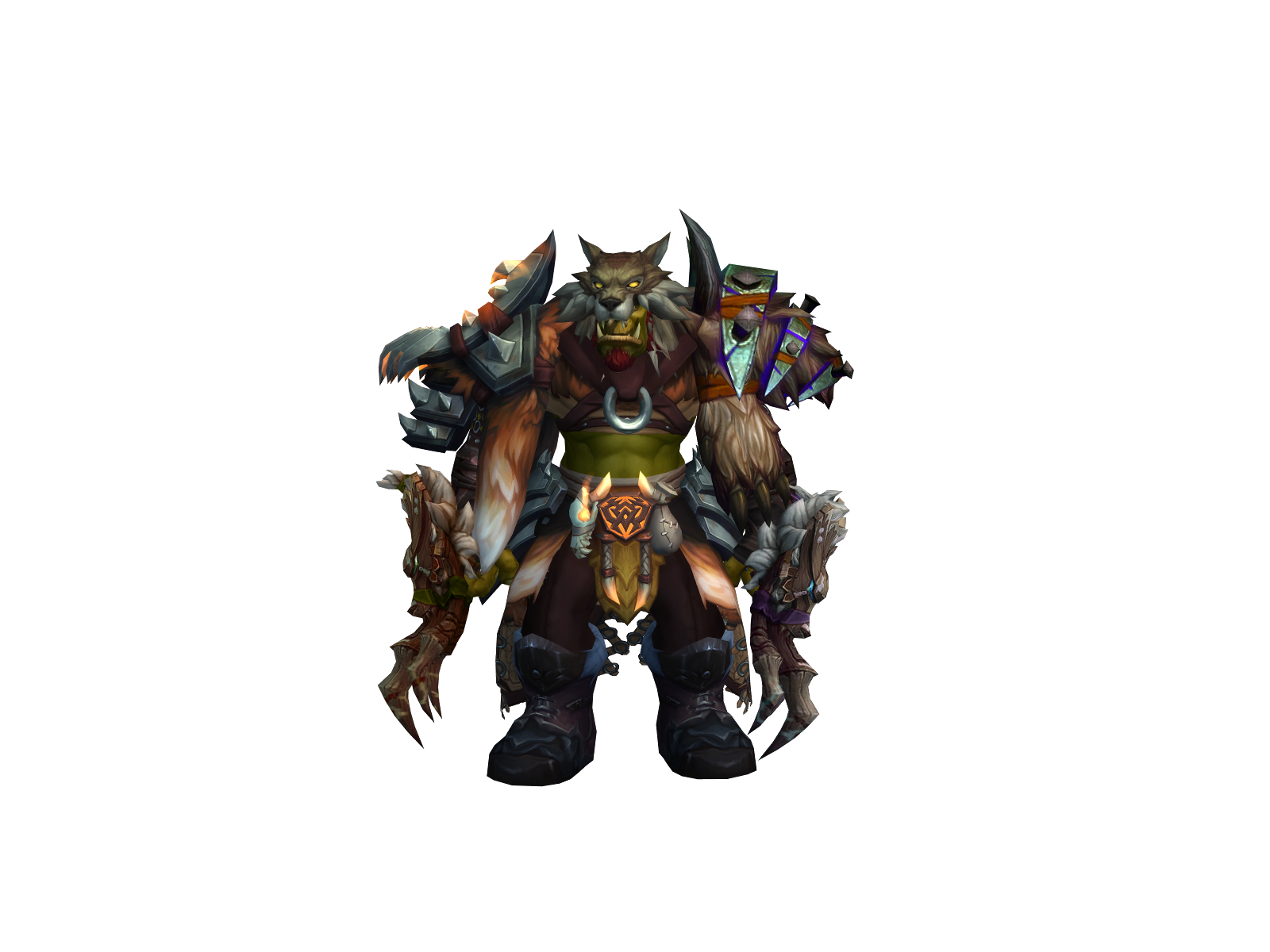 Logash 3D character render