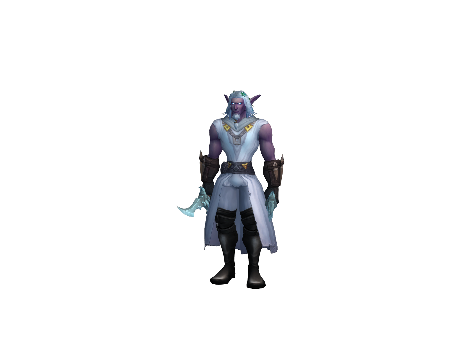 Chiryoku 3D character render