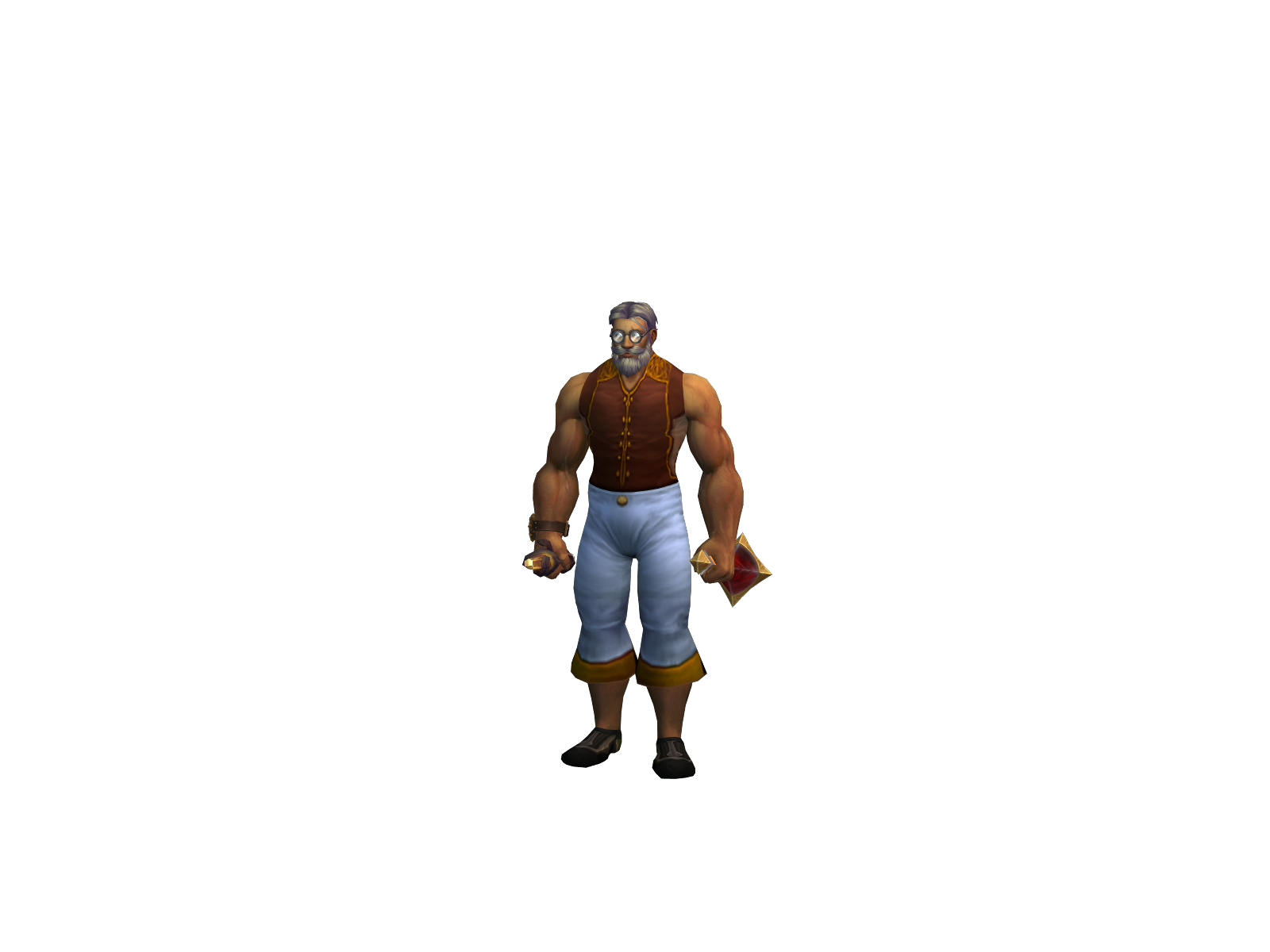 Sebastían 3D character render