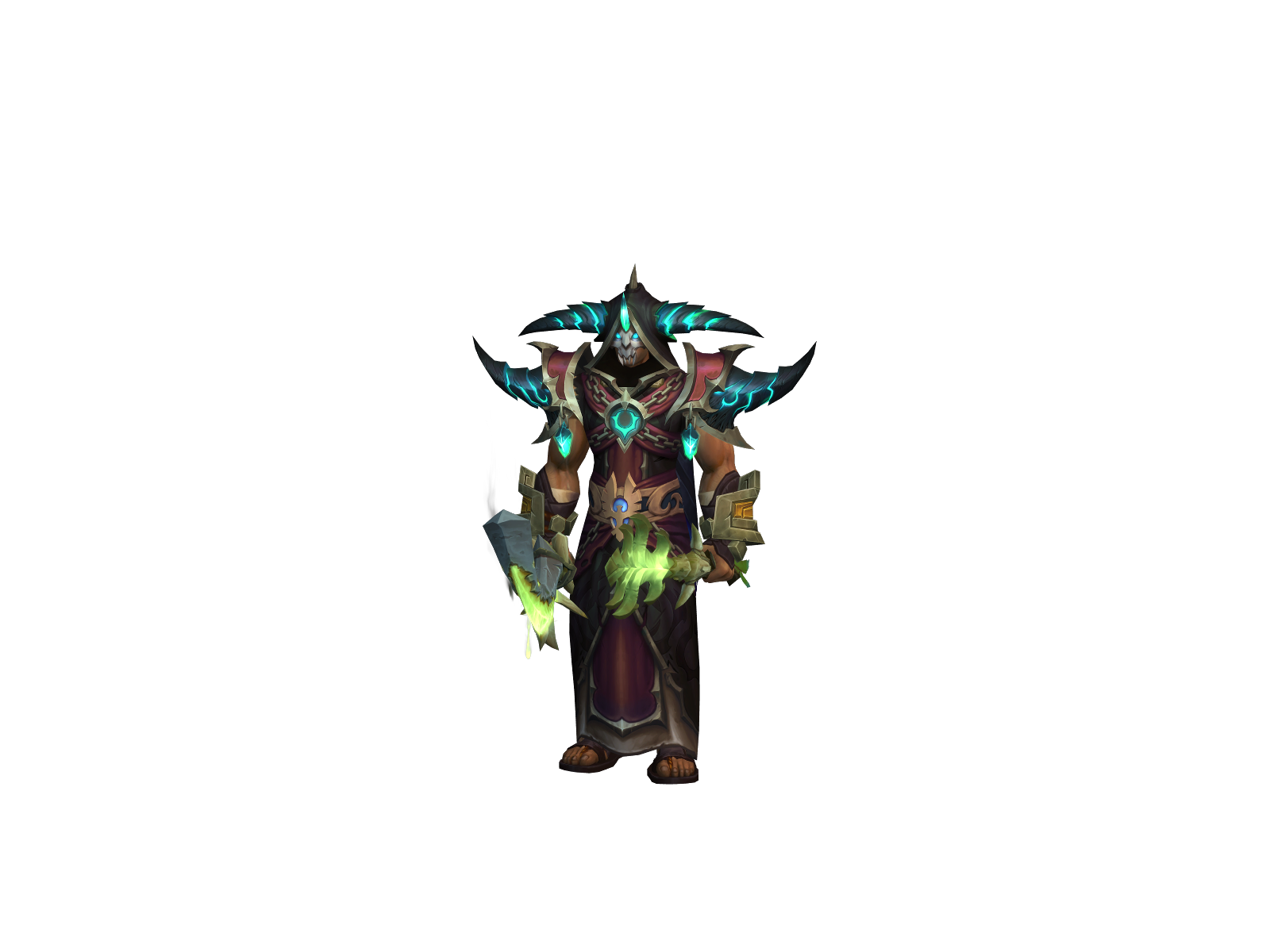 Jaarik 3D character render