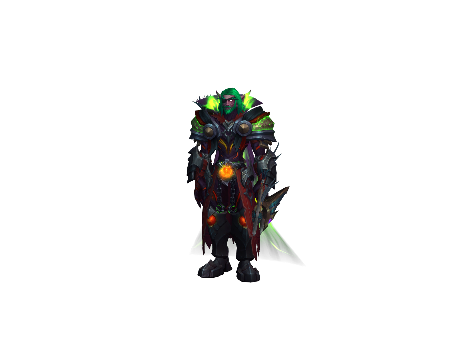 Færrow 3D character render