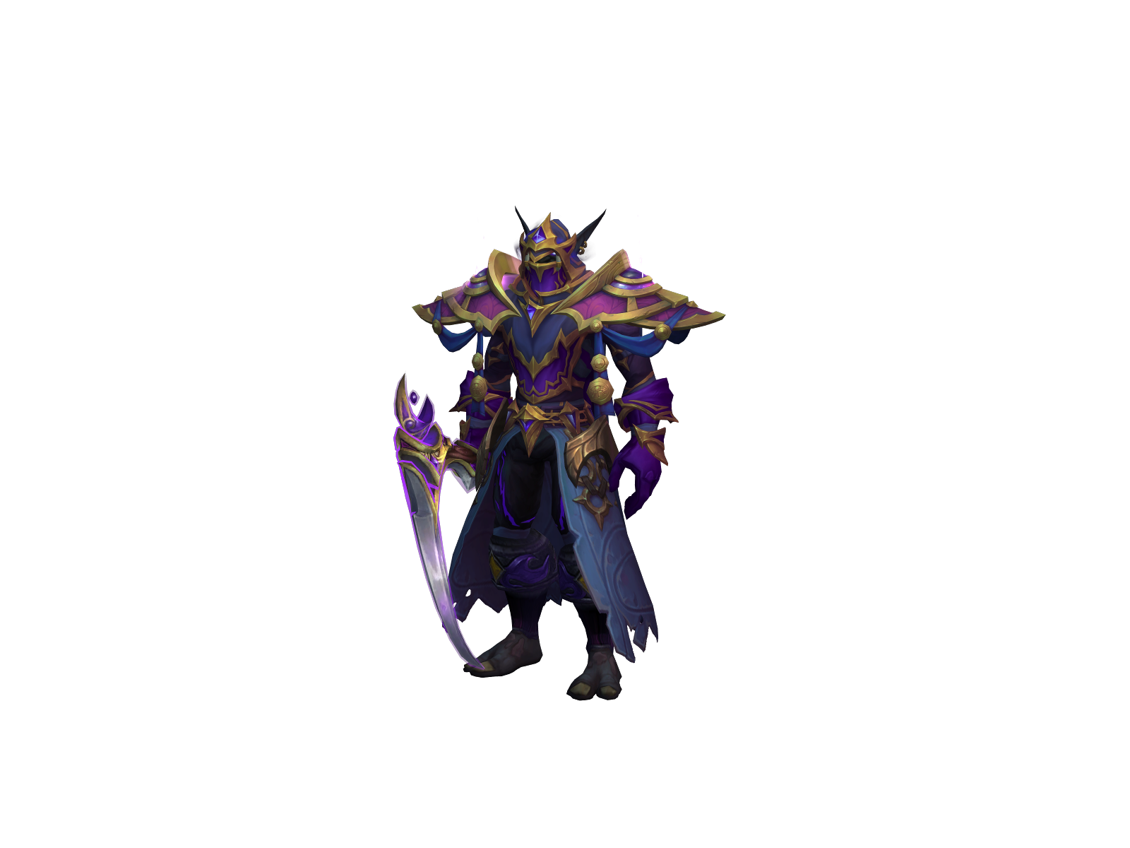 Abyssrage 3D character render