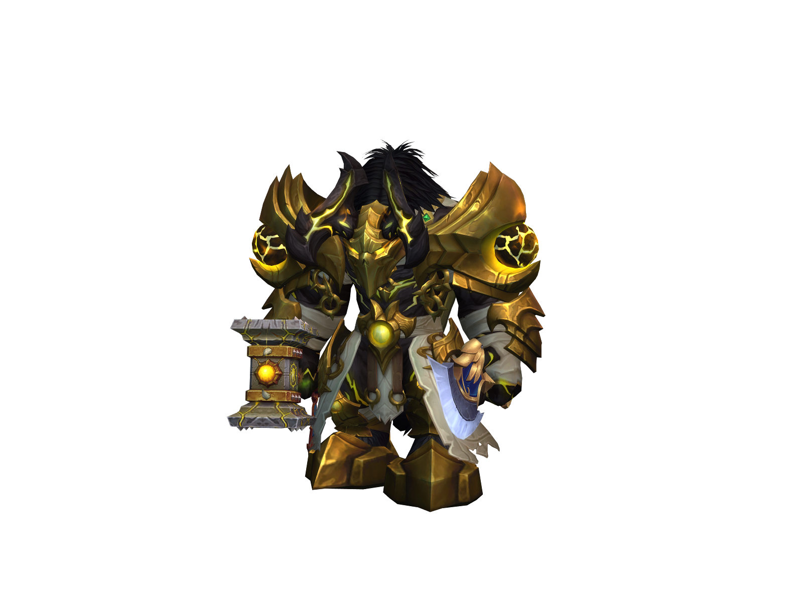 Thundercow 3D character render