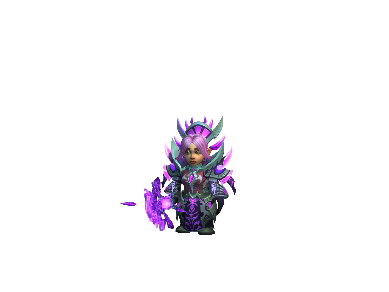 Rixu 3D character render