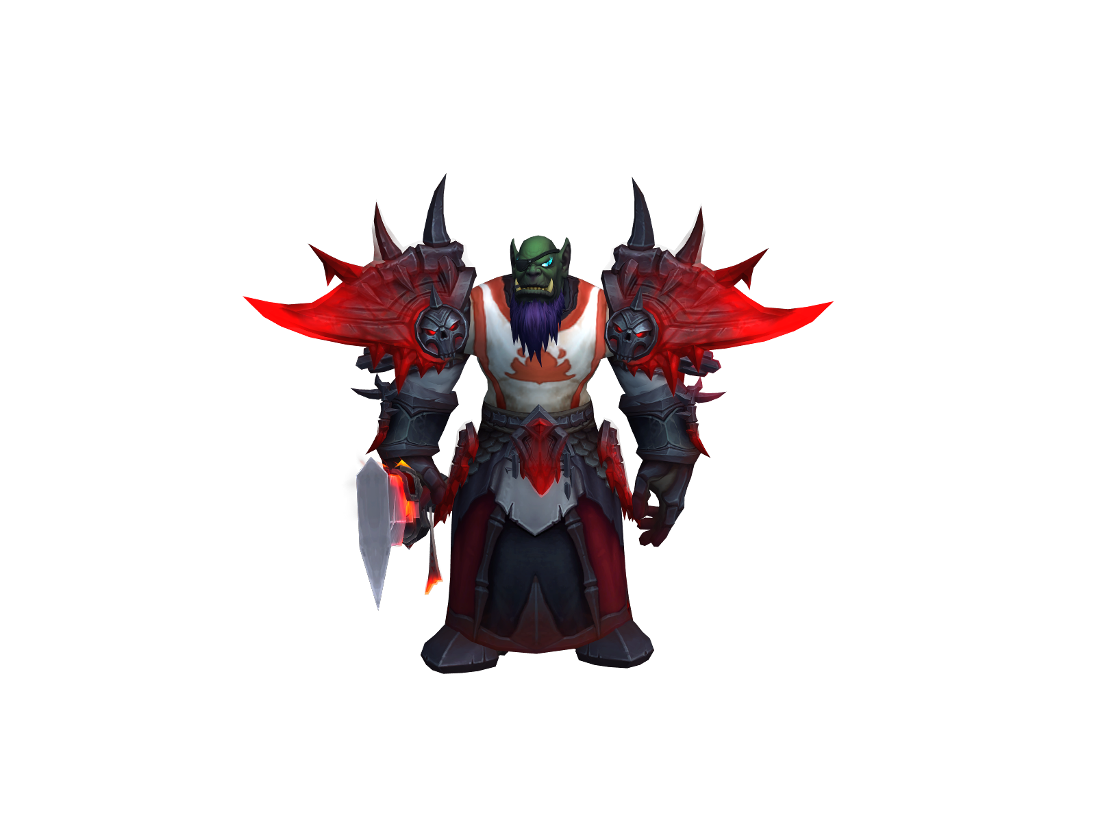 Guðvaldr 3D character render