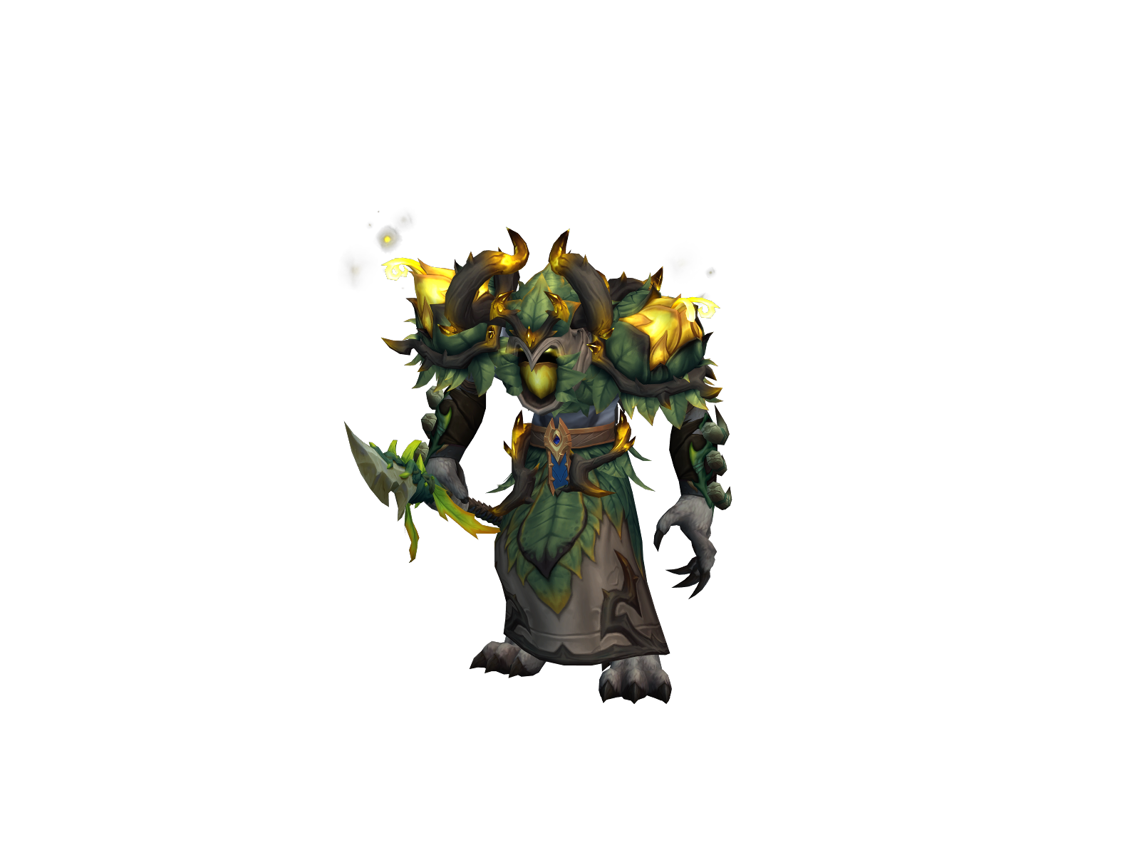 Bronko 3D character render