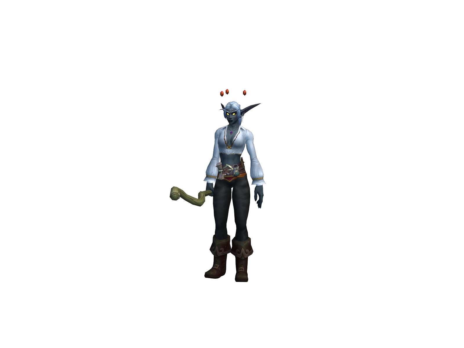 Glupglup 3D character render