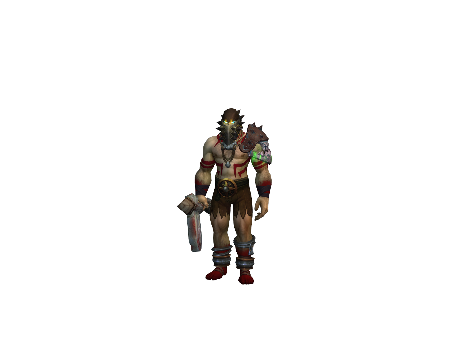 Camino 3D character render