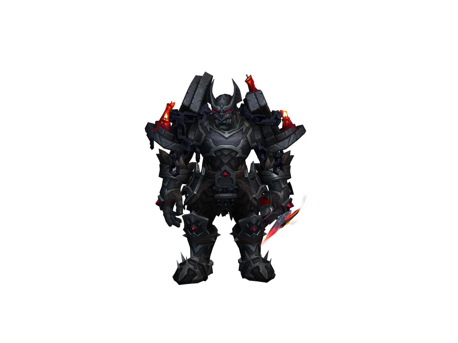 Trapmodius 3D character render