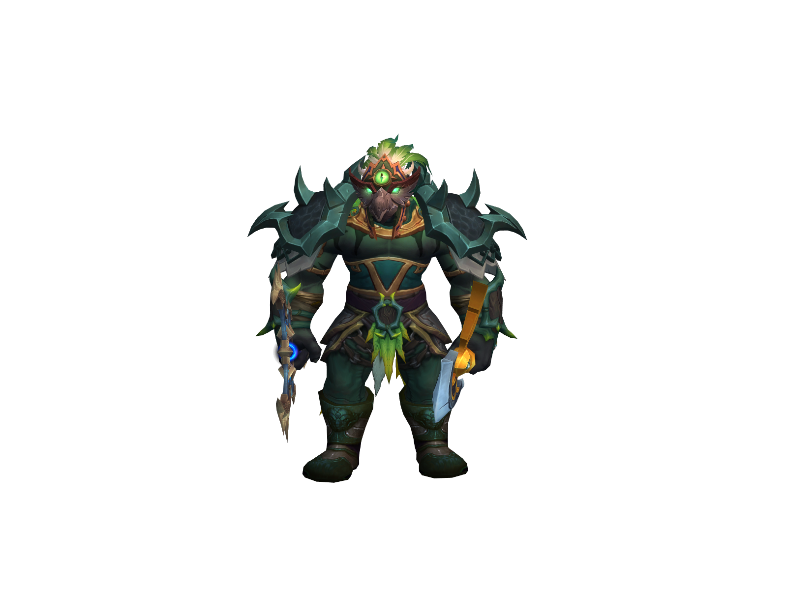 Gorfang 3D character render