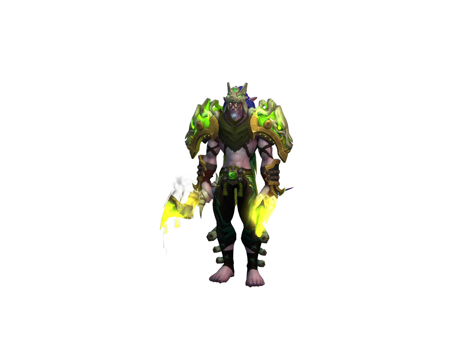 Corruptrogue 3D character render