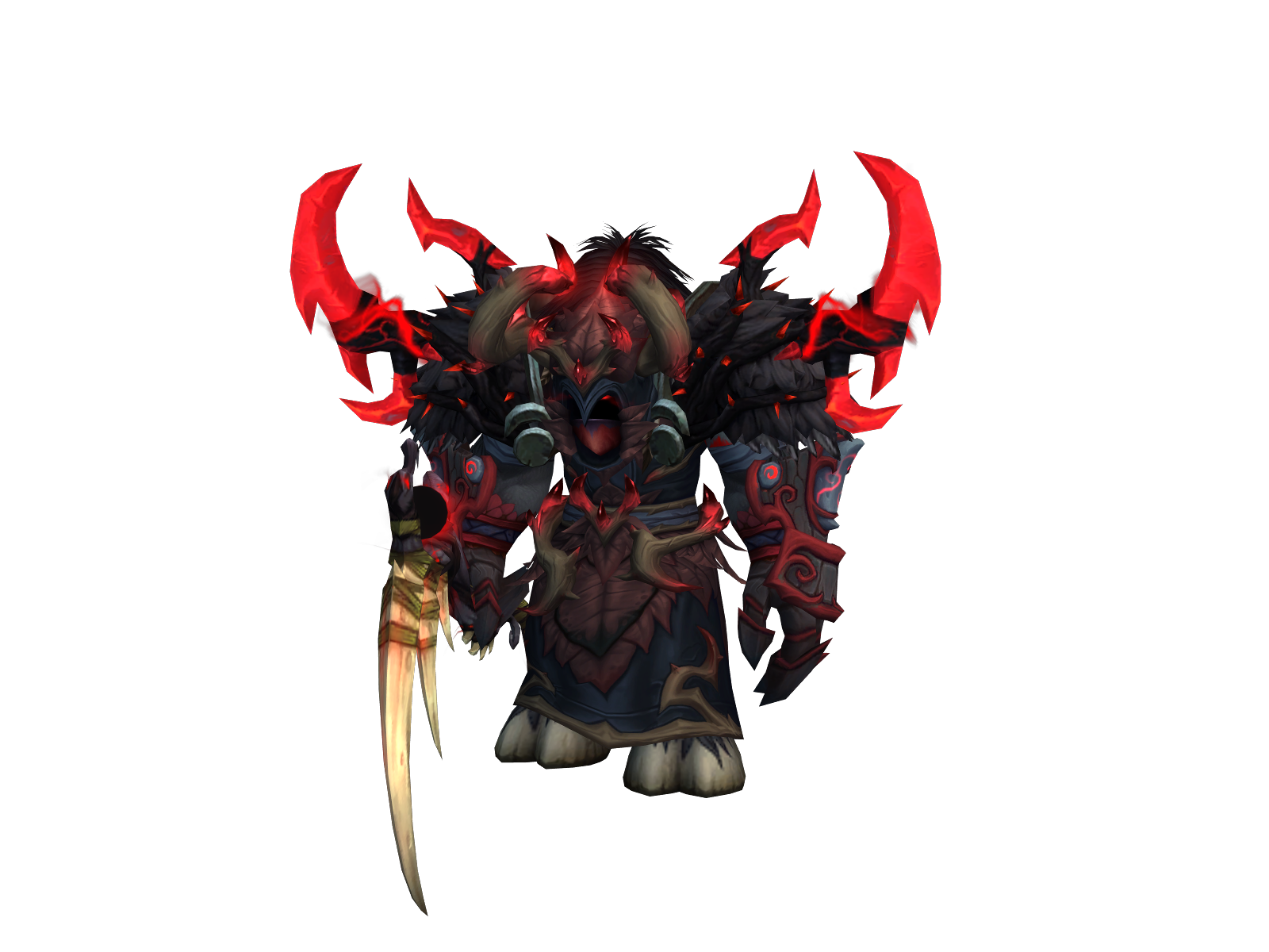 Huufalen 3D character render