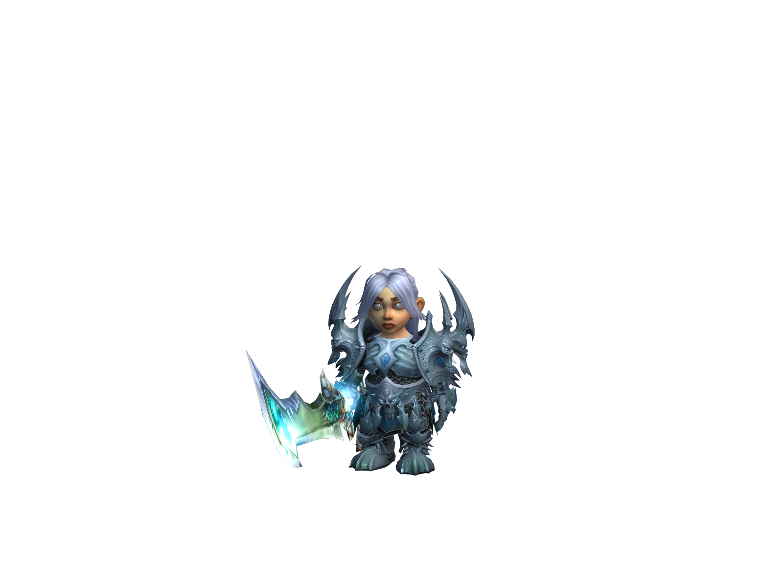 Nekopeepers 3D character render