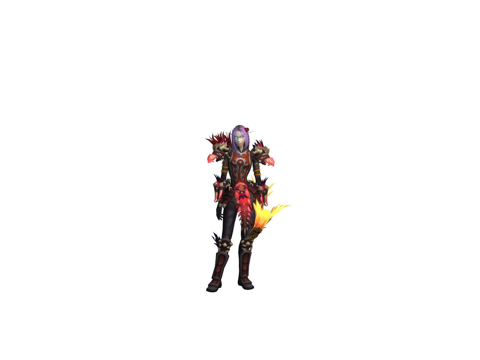 Sevana 3D character render