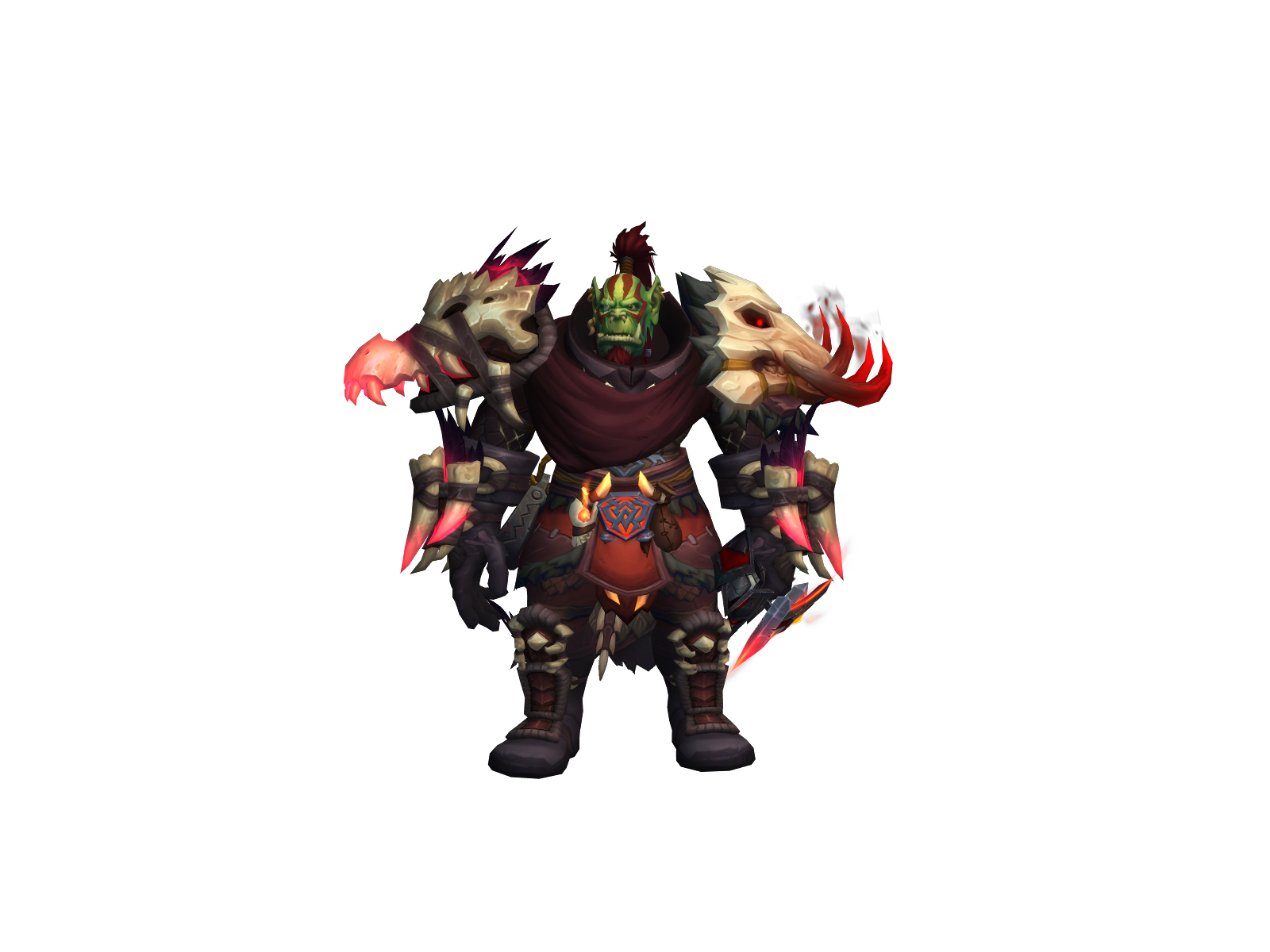 Skarra 3D character render