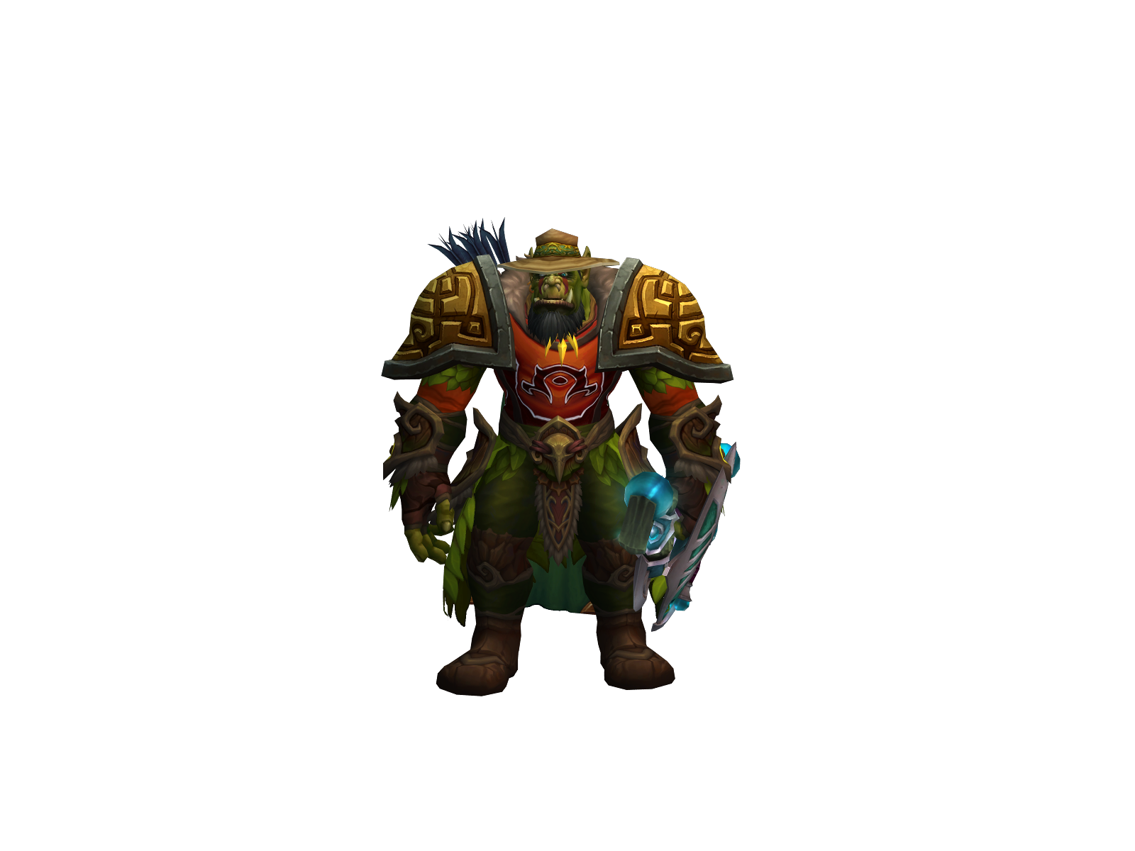 Wildreaper 3D character render