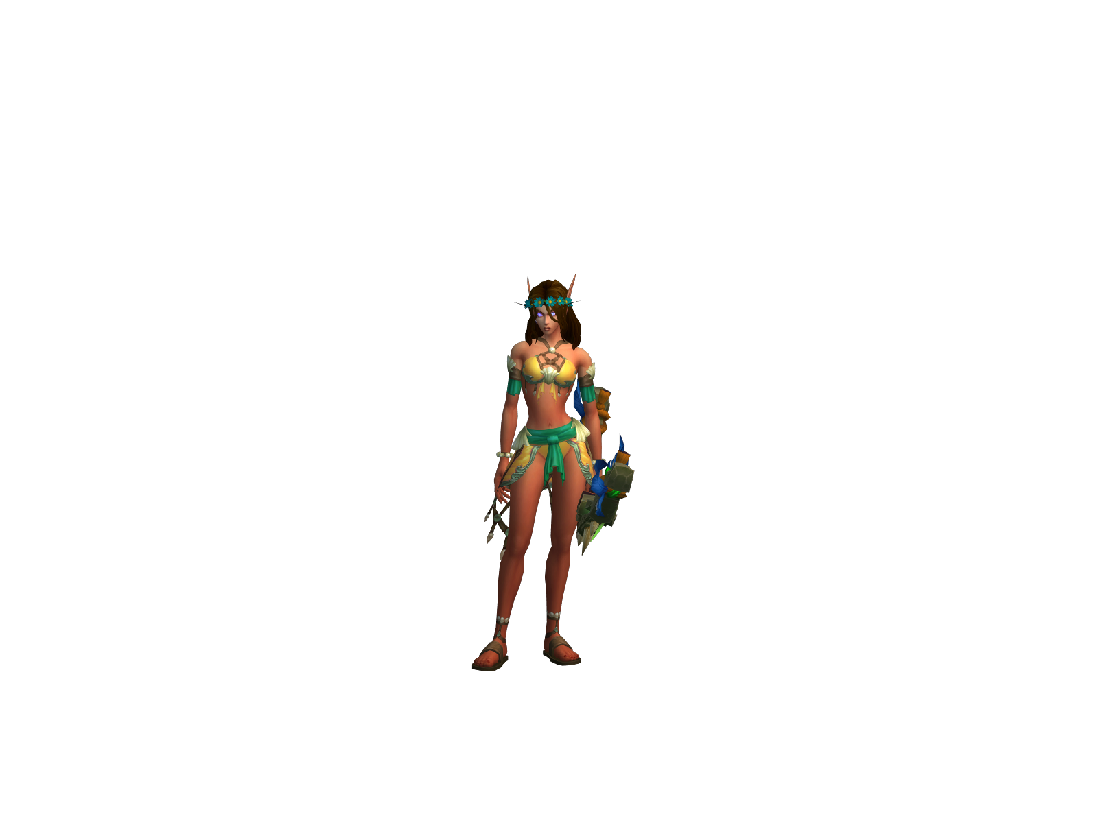 Blackfuria 3D character render