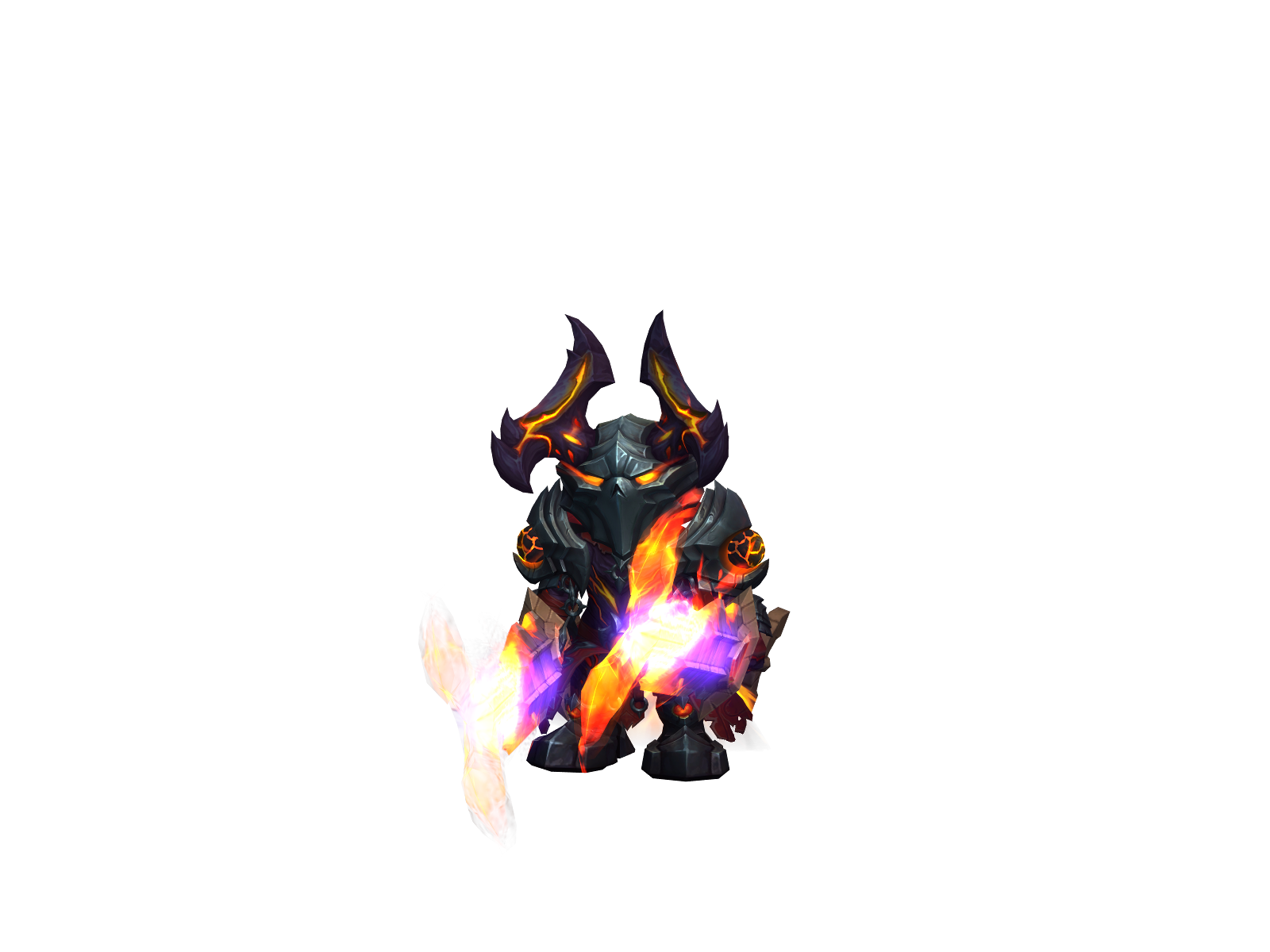 Lilfury 3D character render