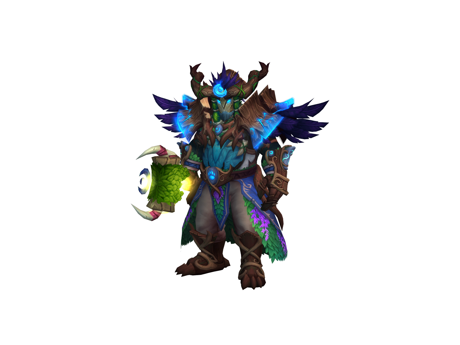 Bannog 3D character render