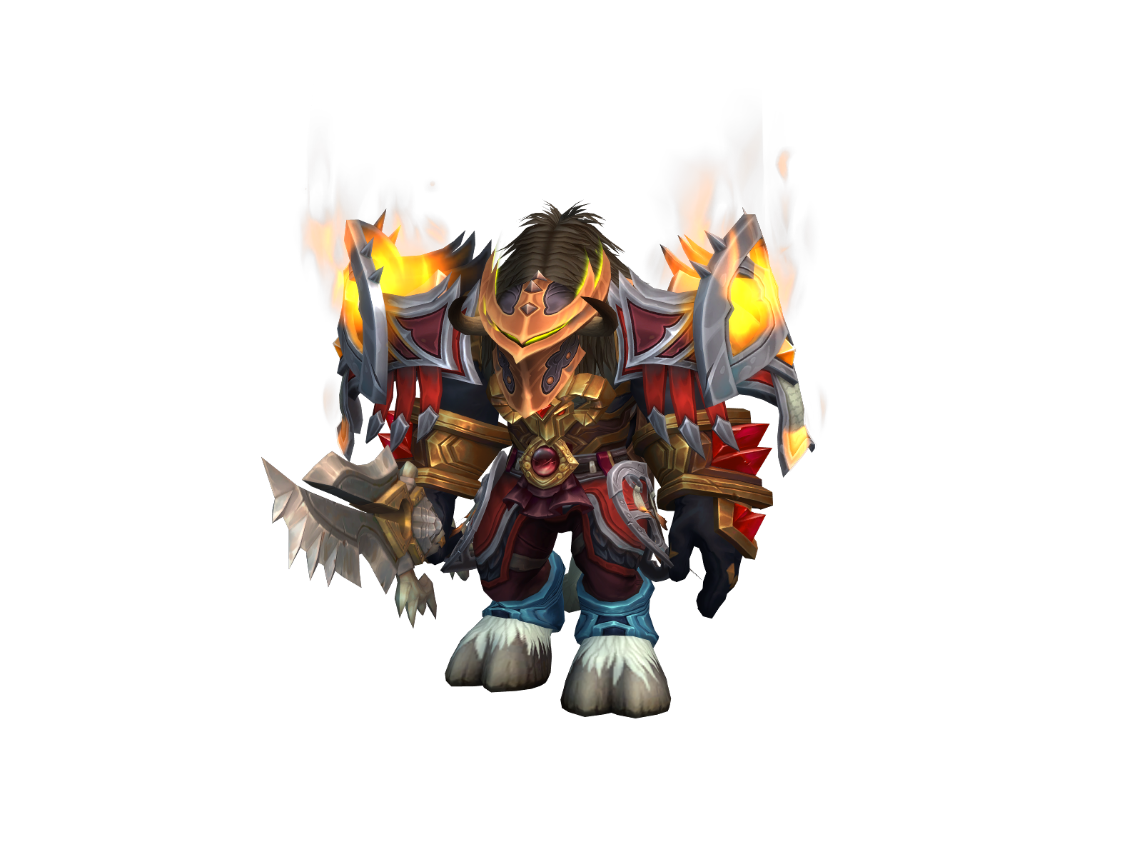 Xaru 3D character render