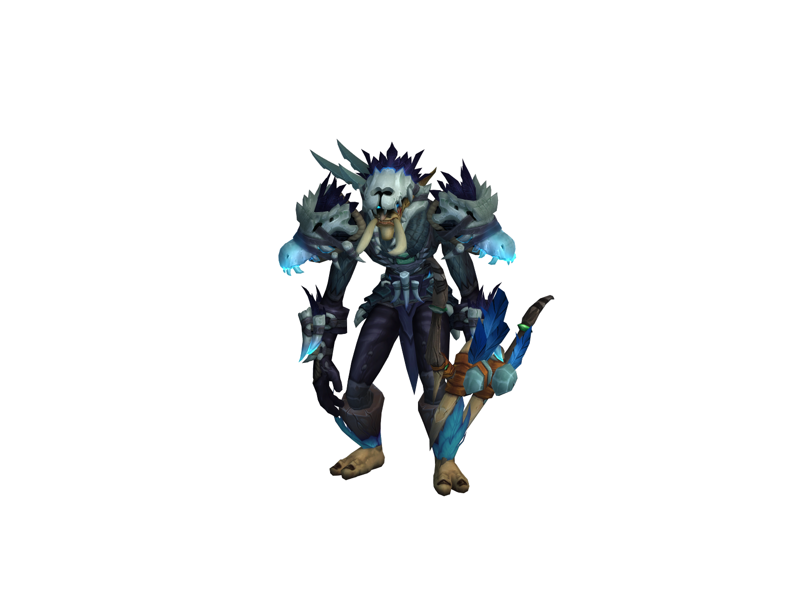 Sittingbull 3D character render