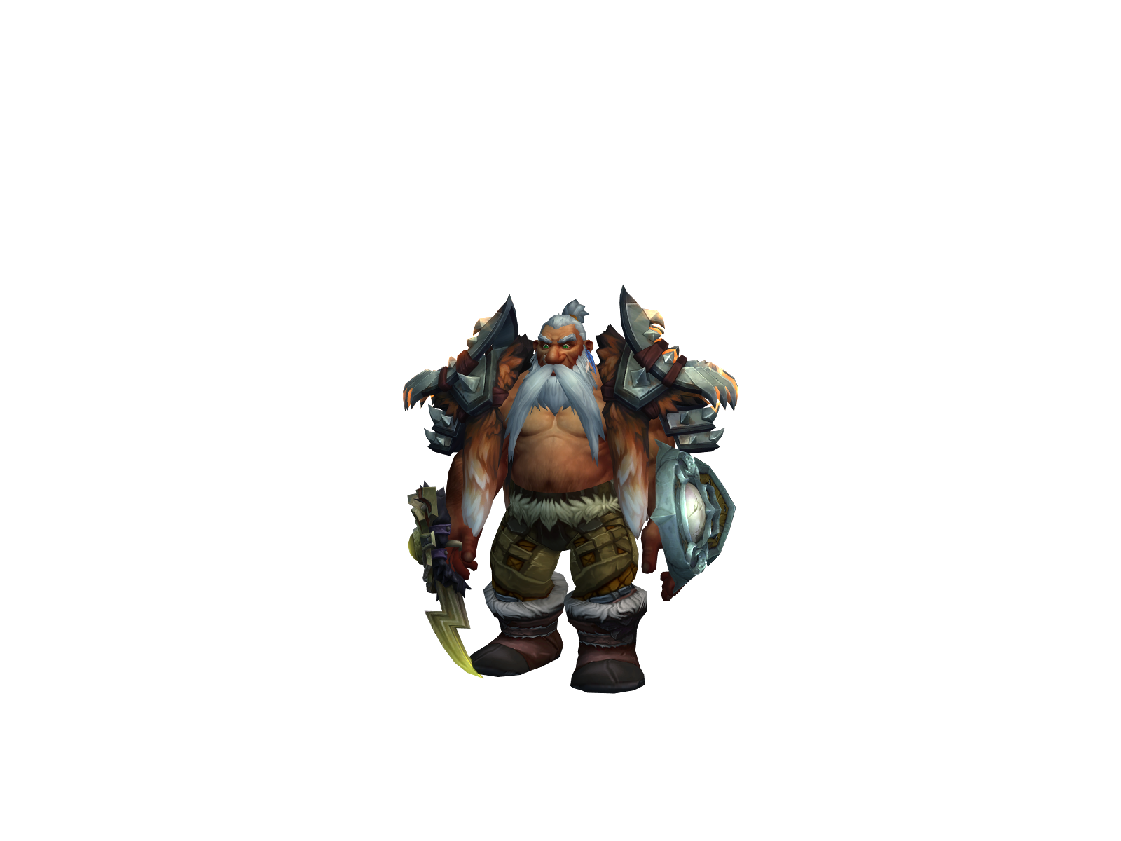 Jackstraw 3D character render