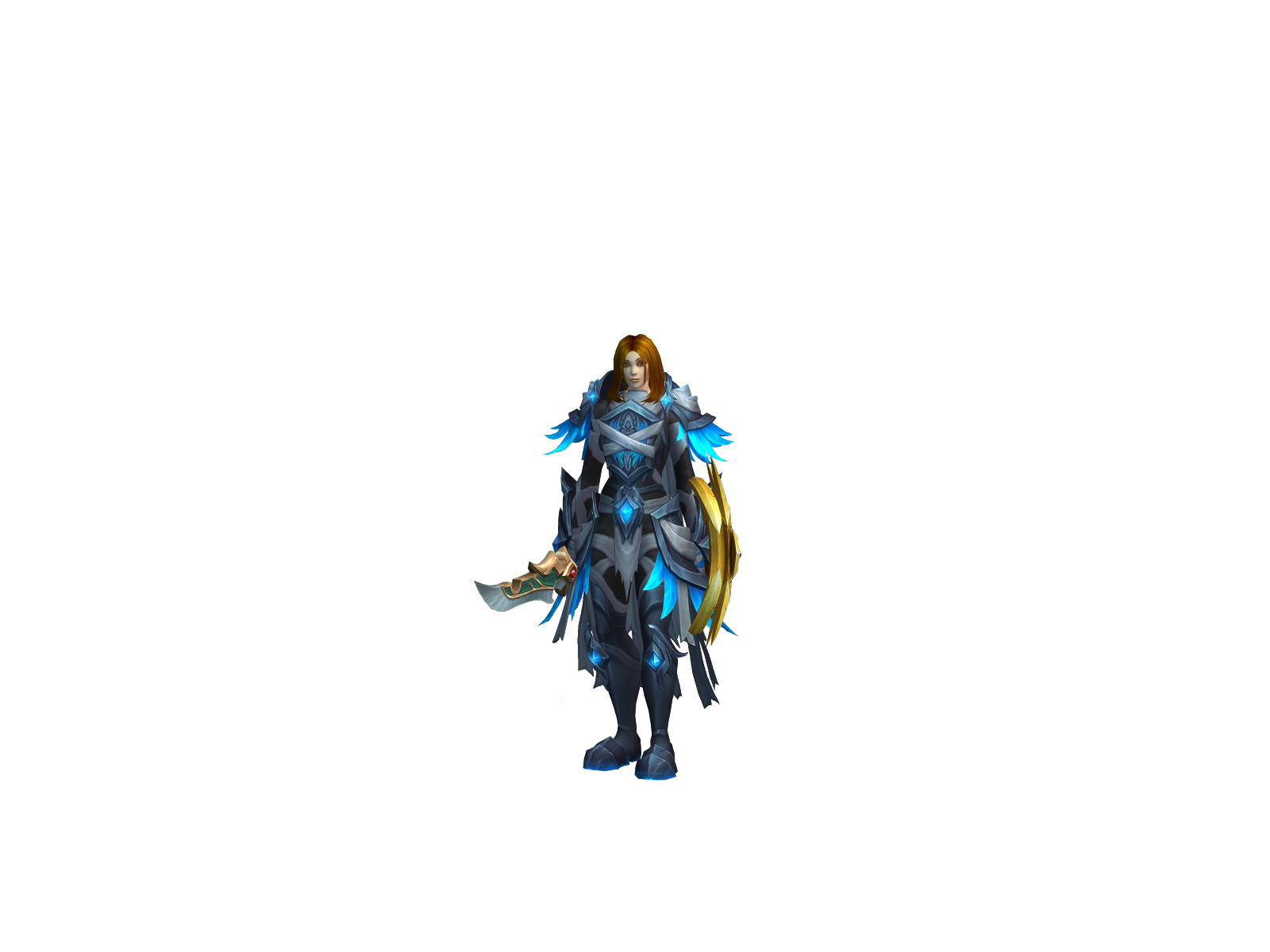 Aleriath 3D character render