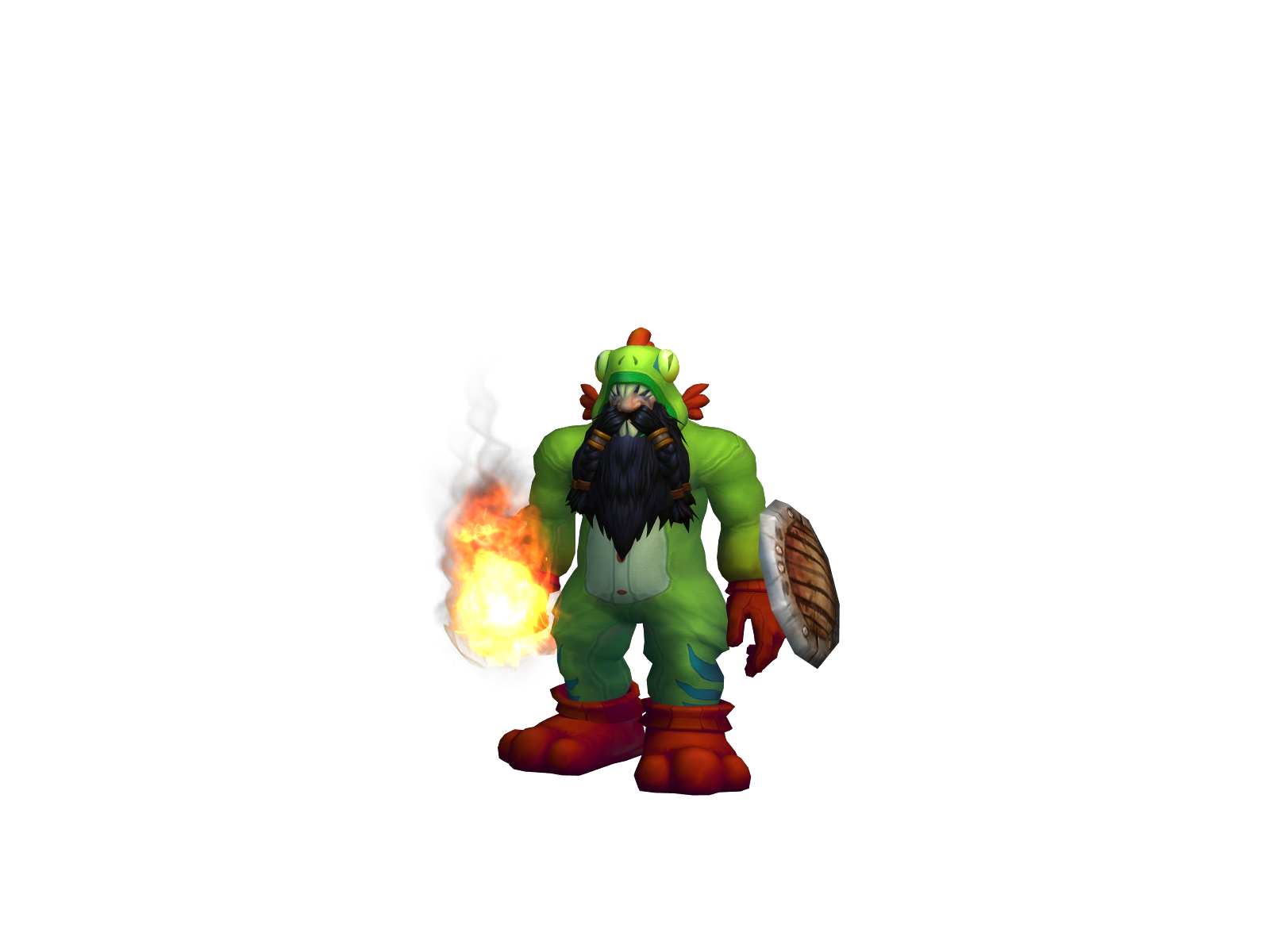 Prðc 3D character render