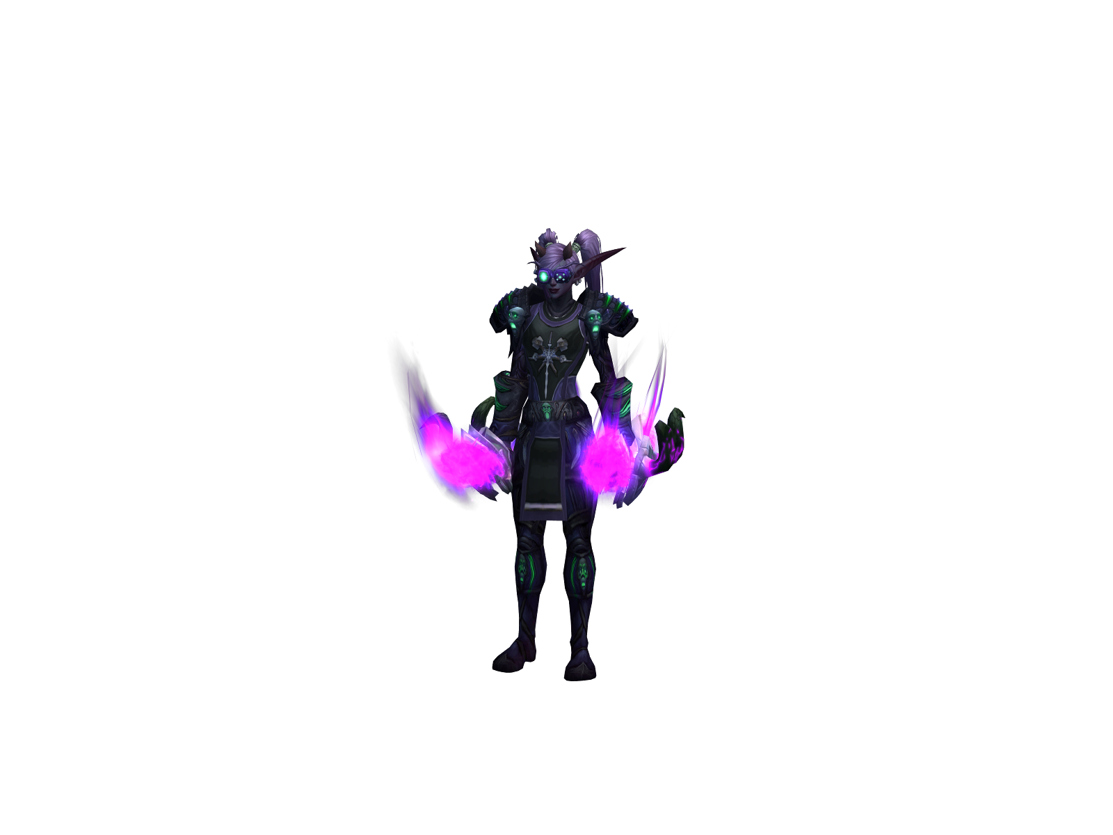 Demondust 3D character render