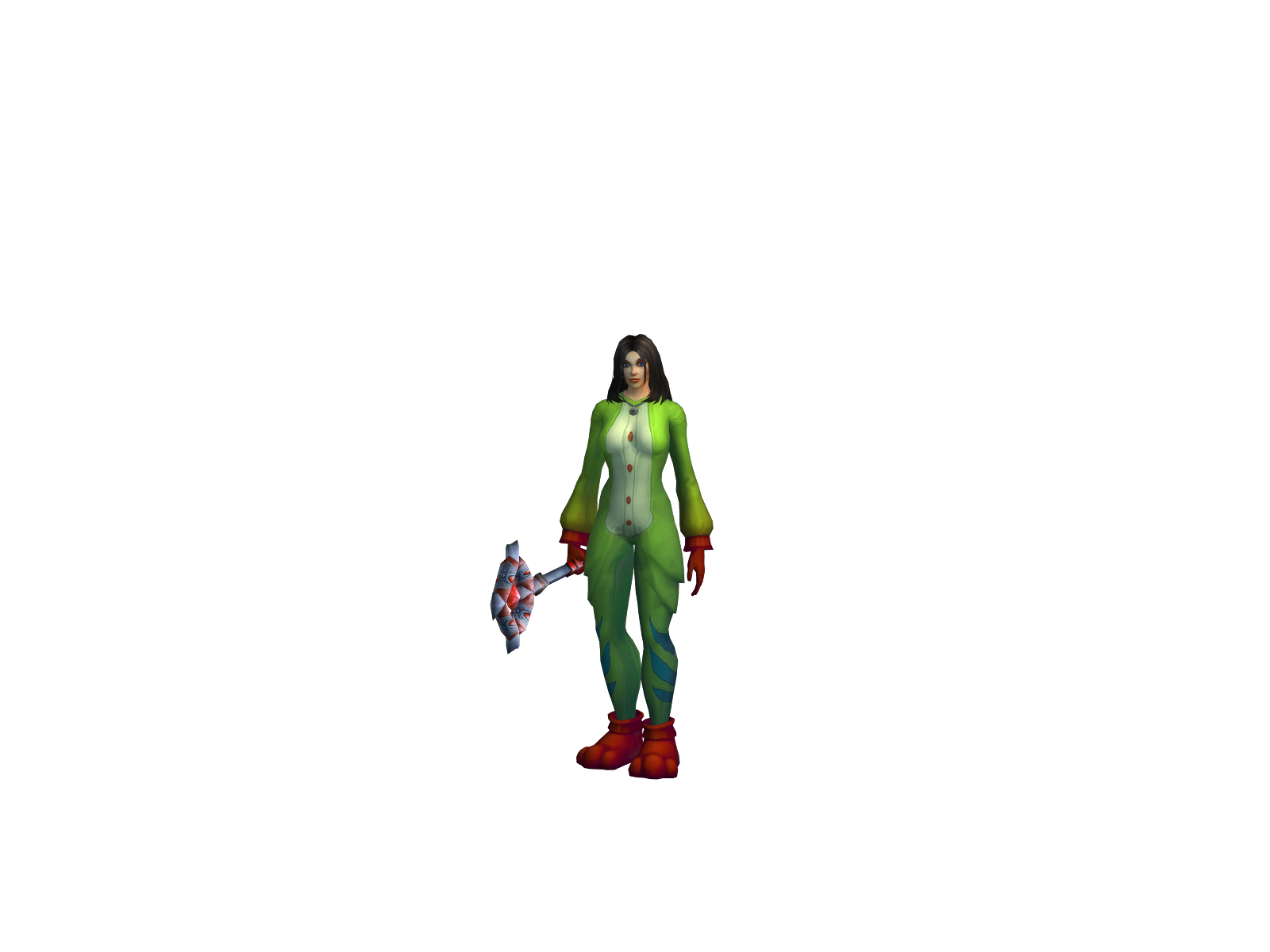 Moö 3D character render