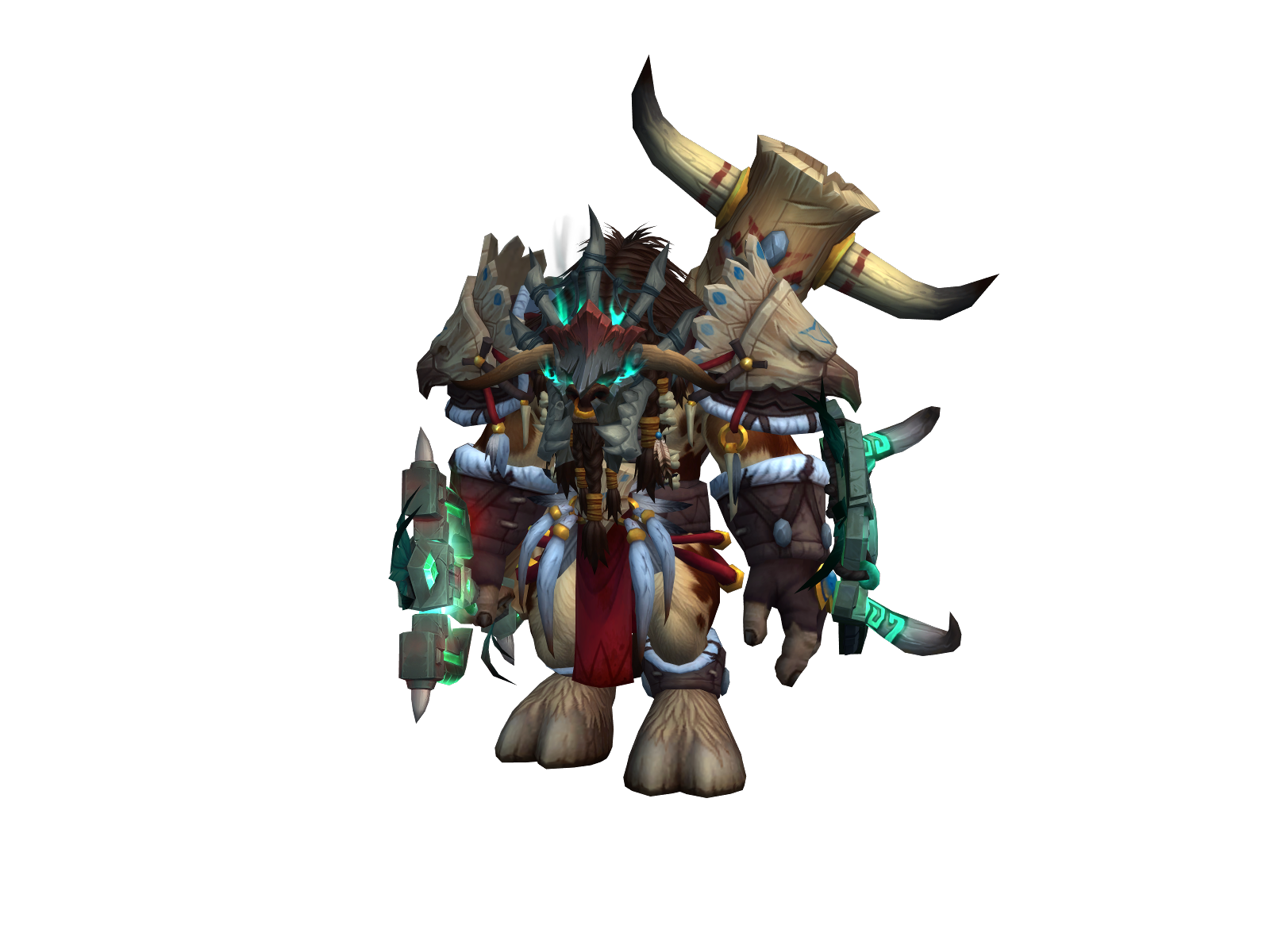 Gruotah 3D character render