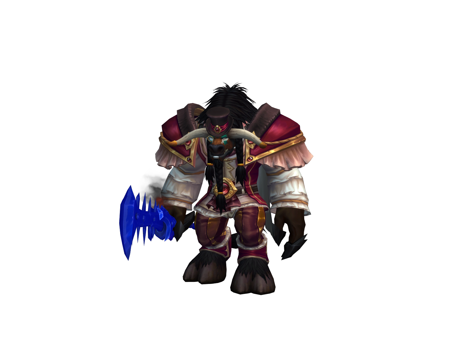 Feralmoan 3D character render