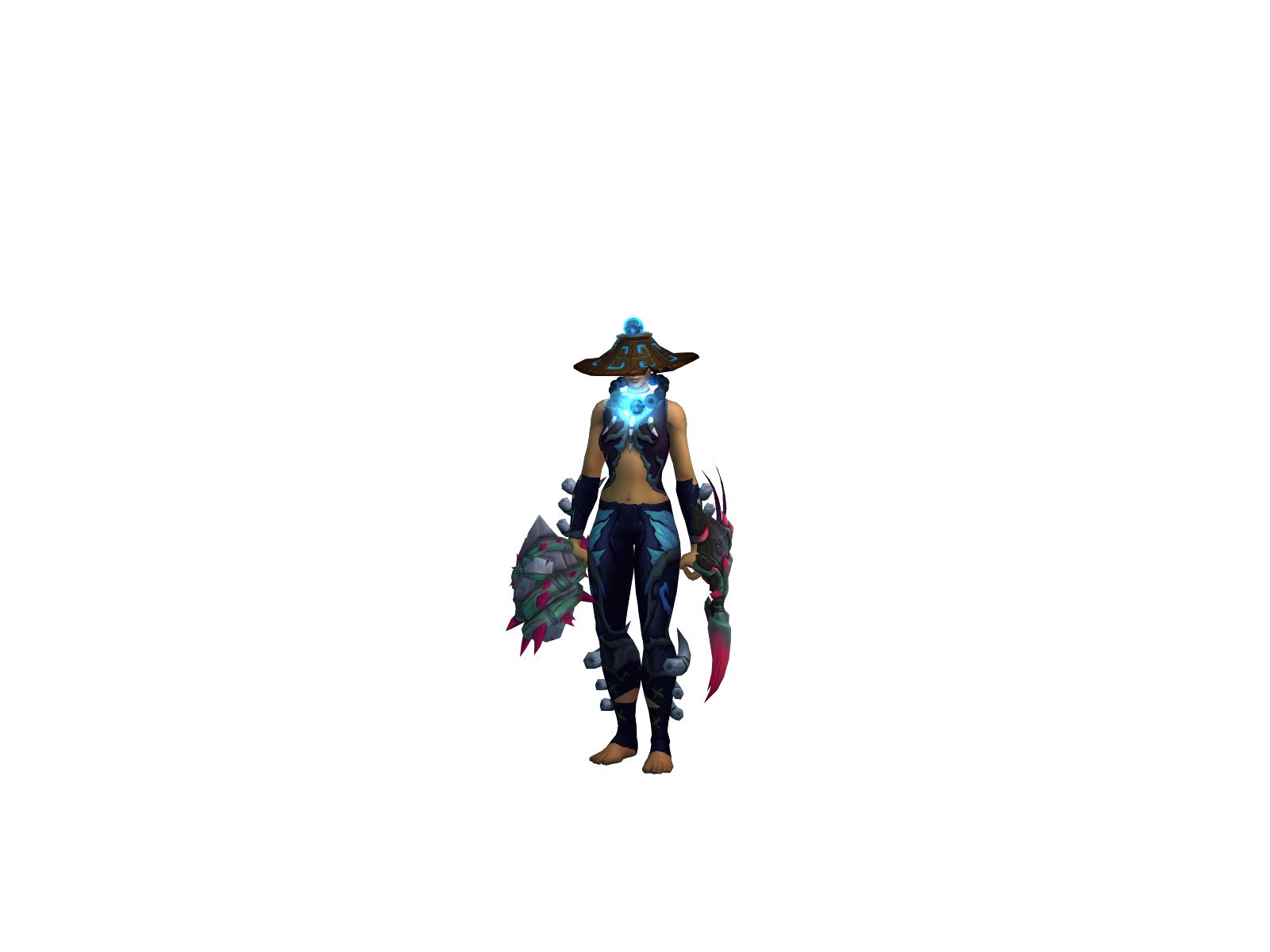 Vandraken 3D character render