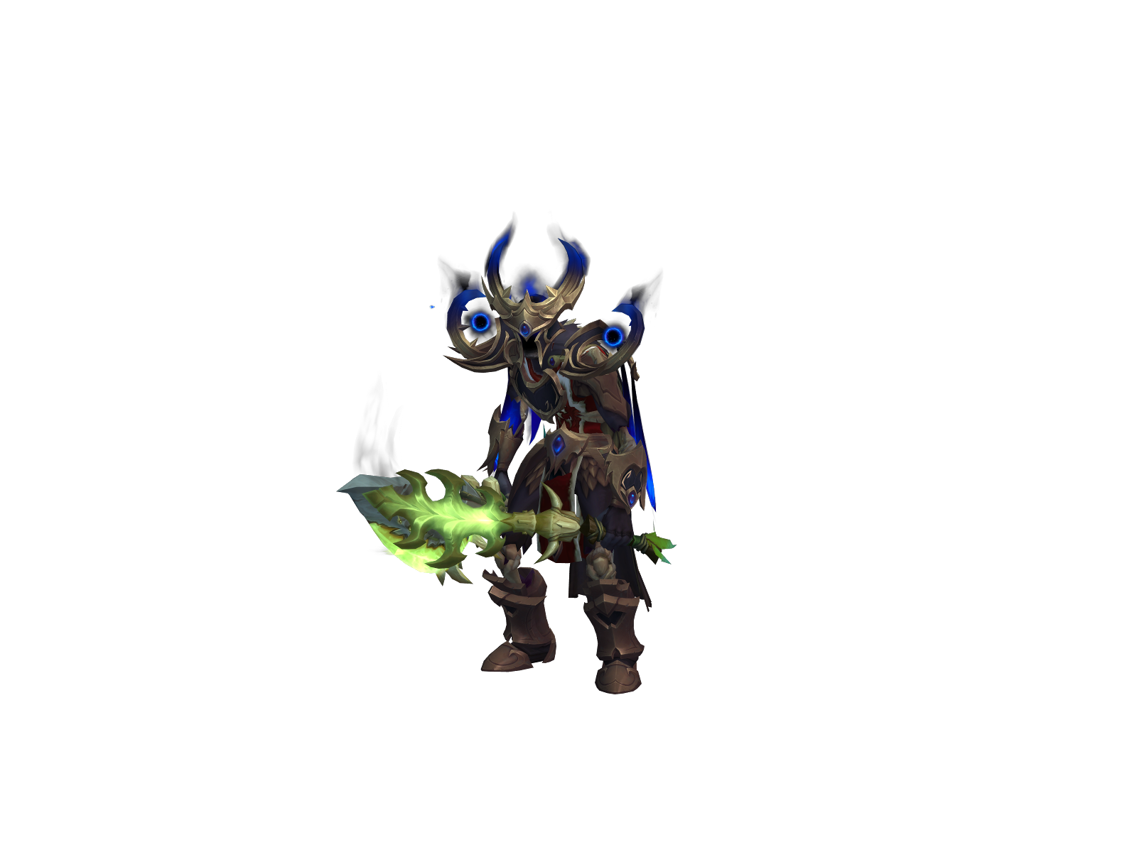 Anubes 3D character render
