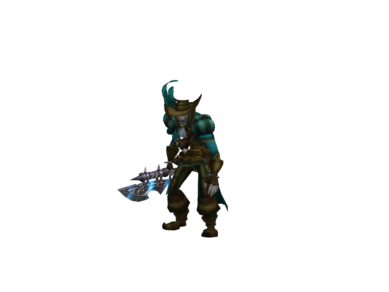 Kemmler 3D character render